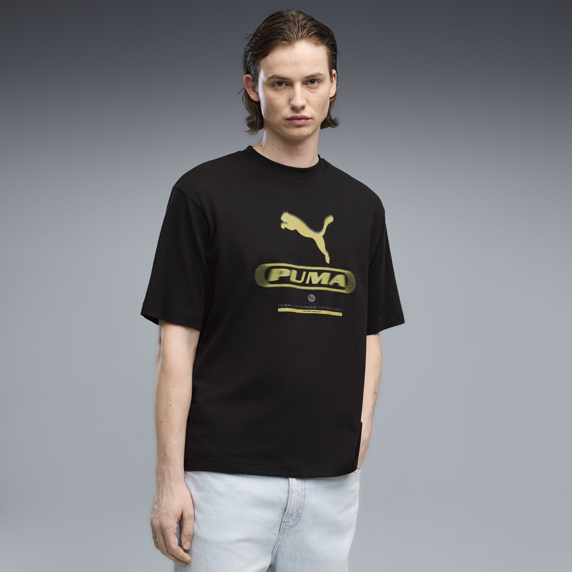 PUMA T-Shirt PUMA Sport Boxy Street Graphic T-Shirt Herren