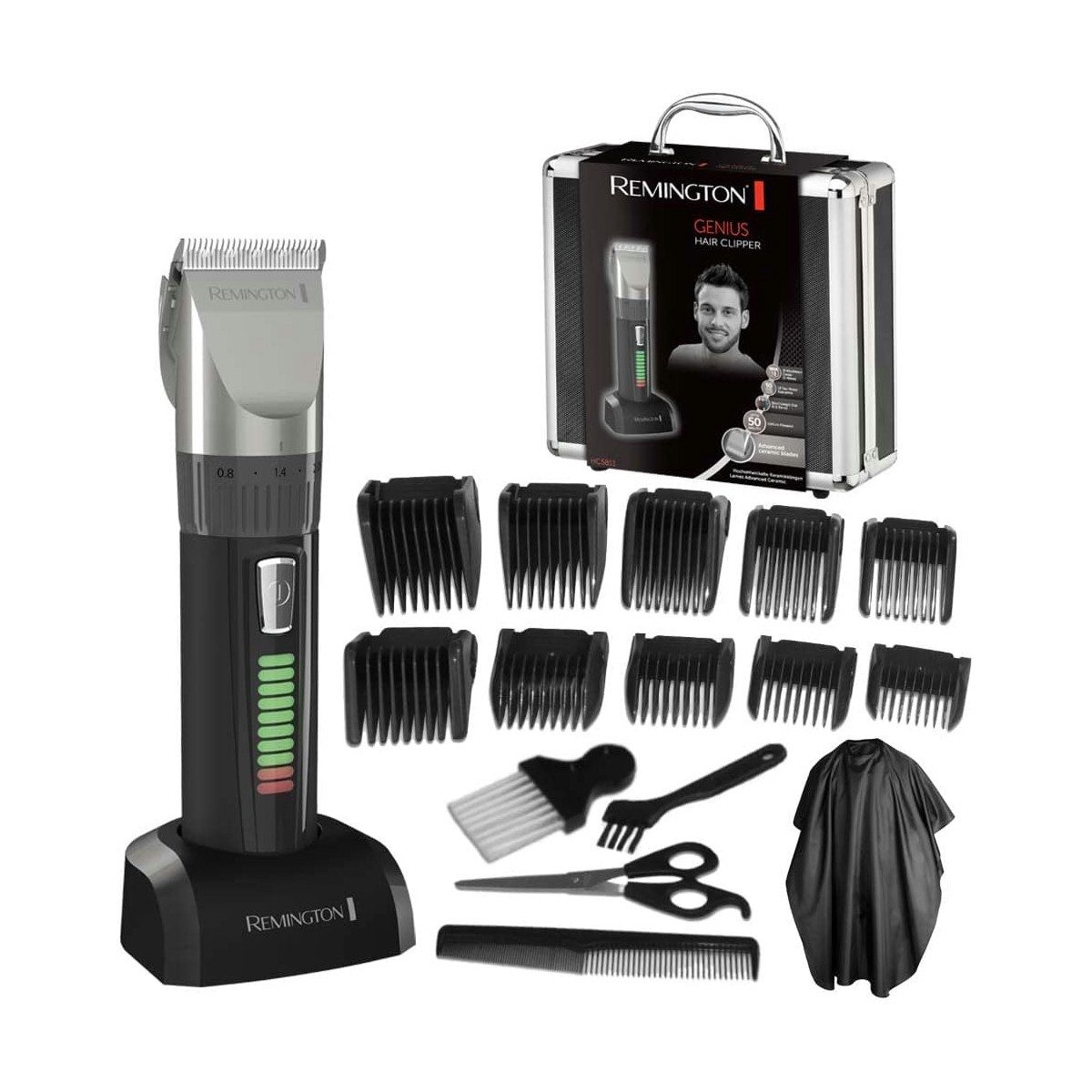 Remington Haarschneider REMINGTON Haarschneider Set HC5811 Genius, mit Koff günstig online kaufen