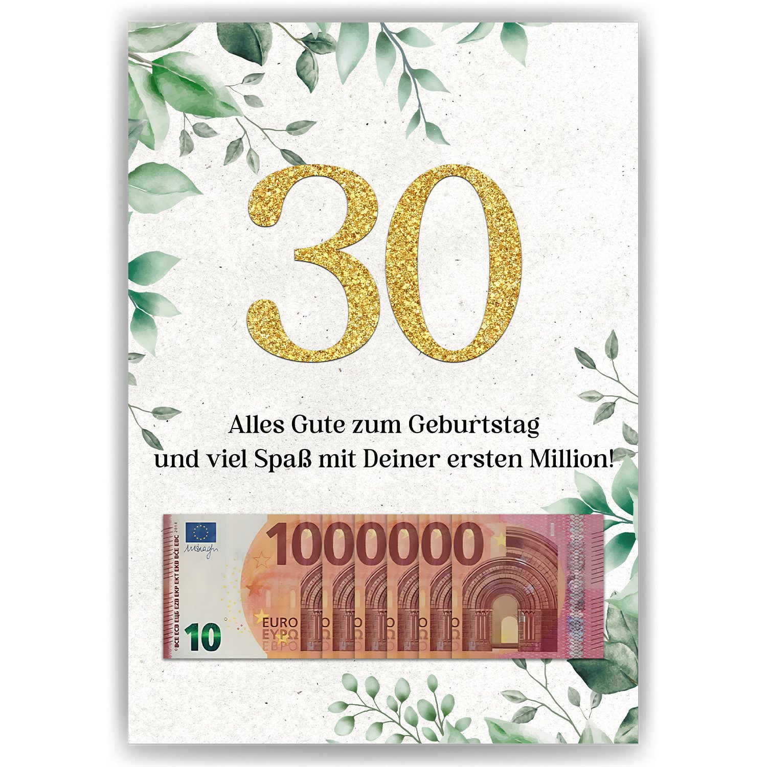 Tigerlino Poster Geburtstag Geldgeschenk Männer Frauen günstig online kaufen