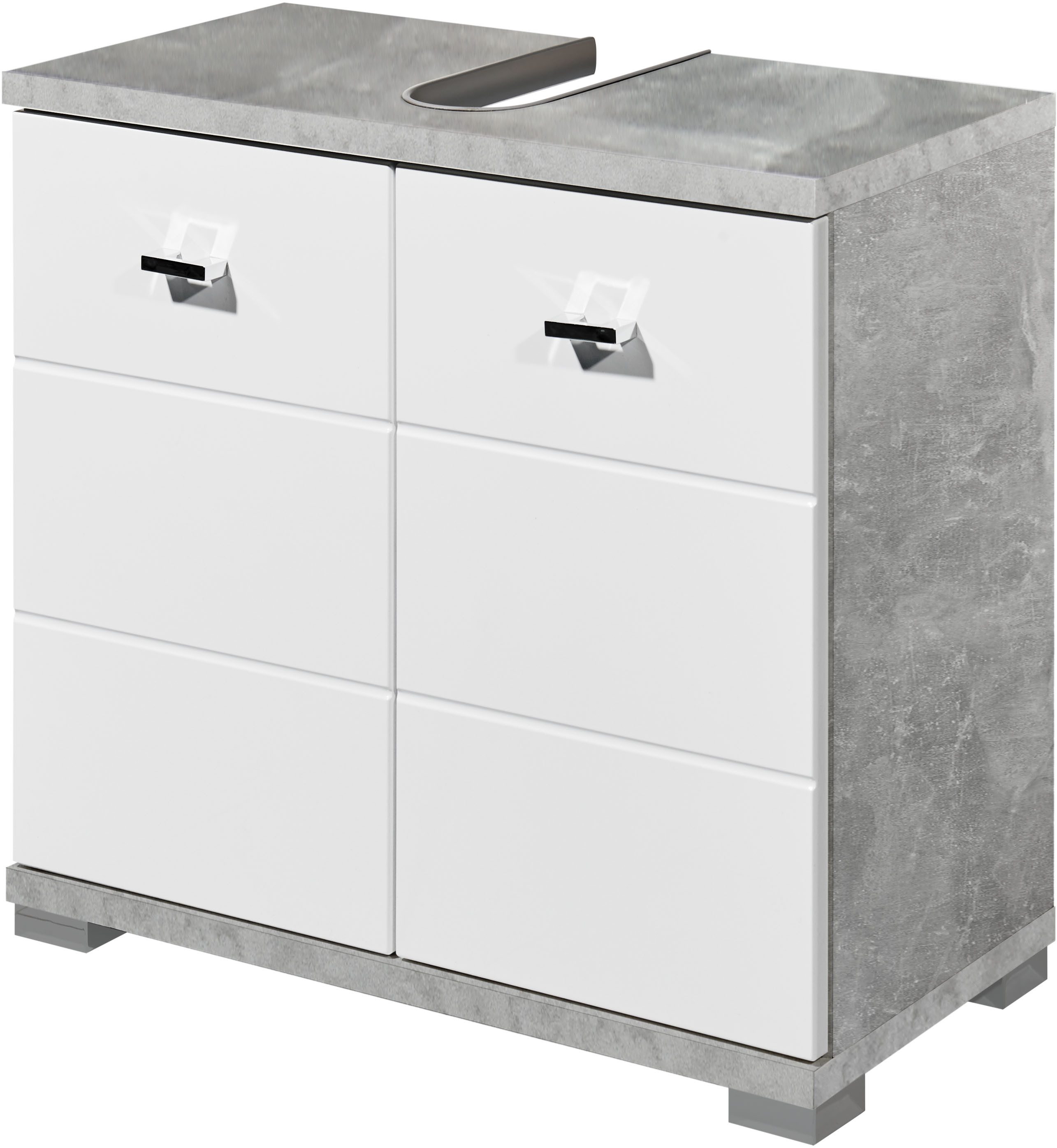 BASIC by Balculina Waschbeckenunterschrank Pool, Badezimmerschrank BxHxT 60 günstig online kaufen