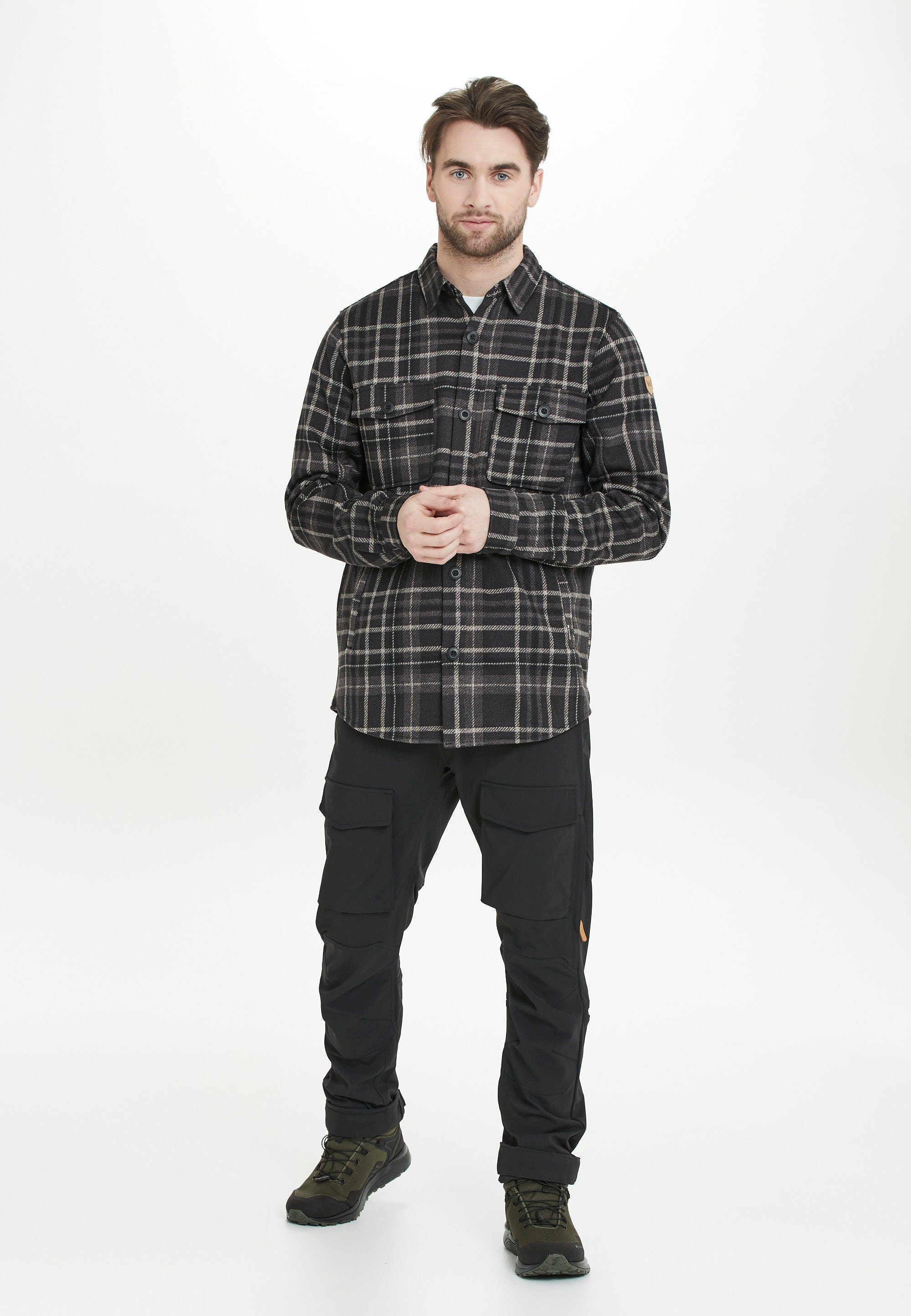 WHISTLER Fleeceshirt Dewey mit modischem Karo-Muster