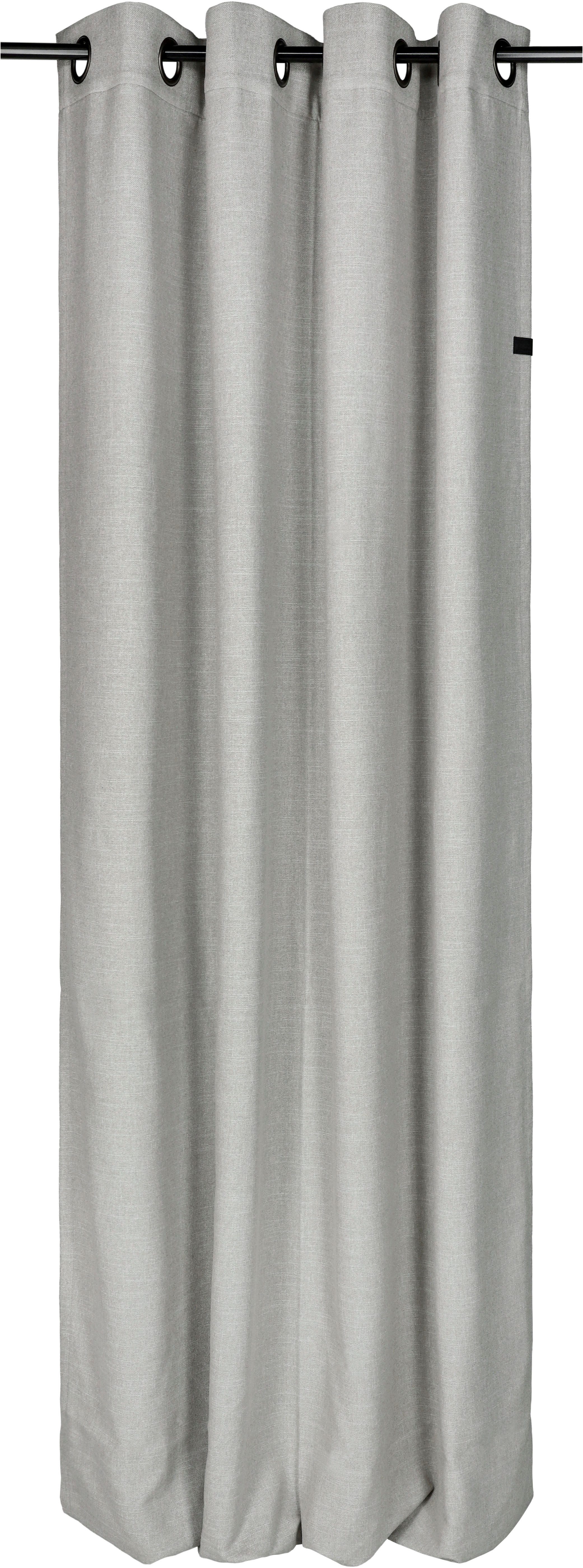 SCHÖNER WOHNEN-Kollektion Gardine Coast (1 St), Ösen, blickdicht, Polyester, strukturierte Leinenoptik im modernen Dessin