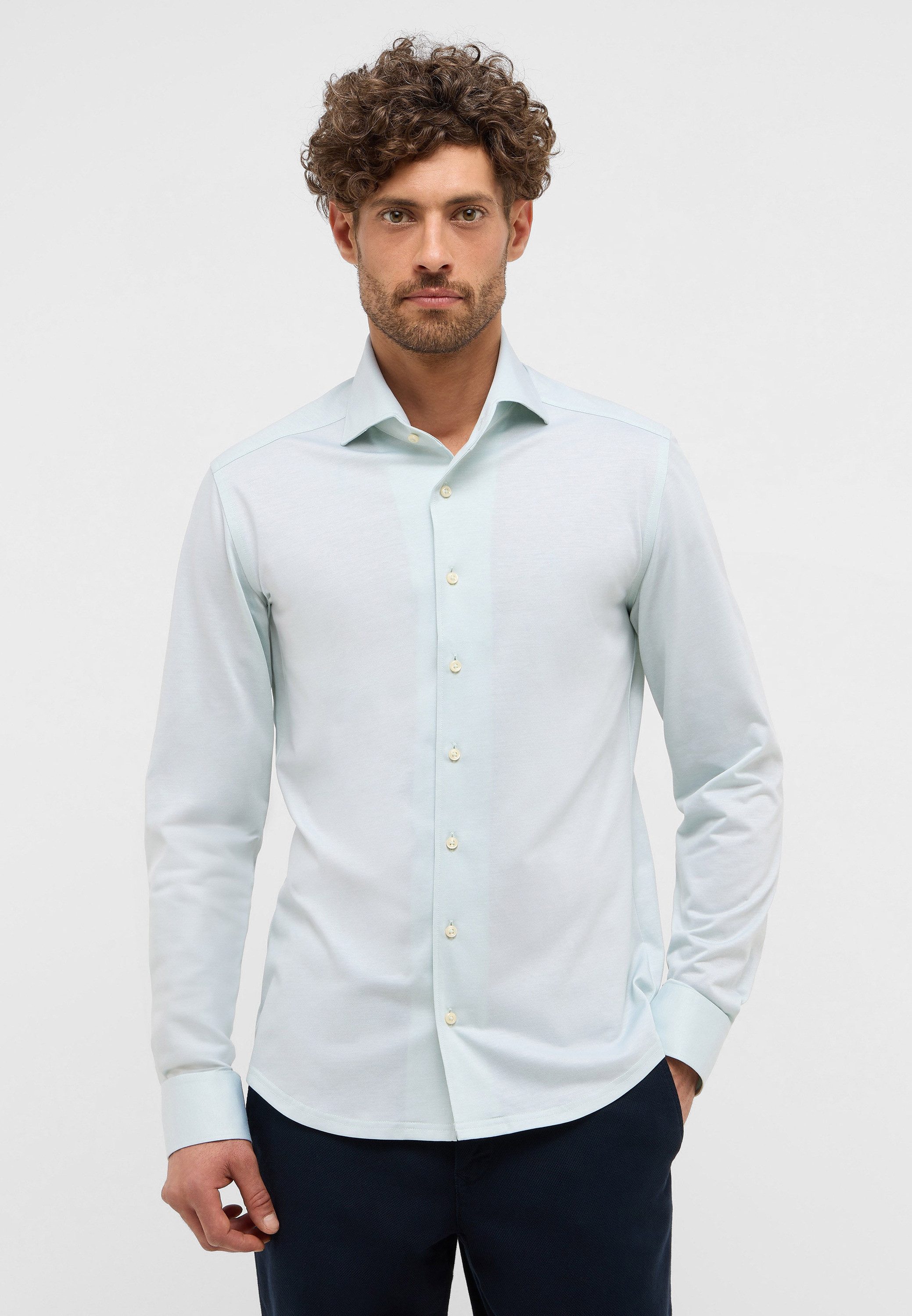 Eterna Langarmhemd SLIM FIT NON IRON (bügelfrei) günstig online kaufen