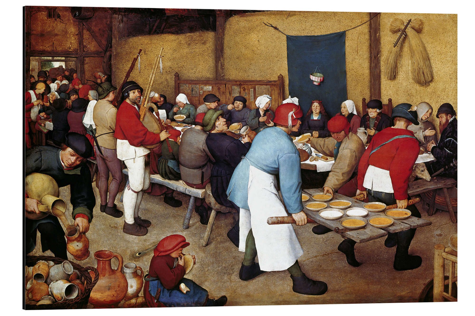Alu-Dibond-Druck Pieter Brueghel d.Ä.
