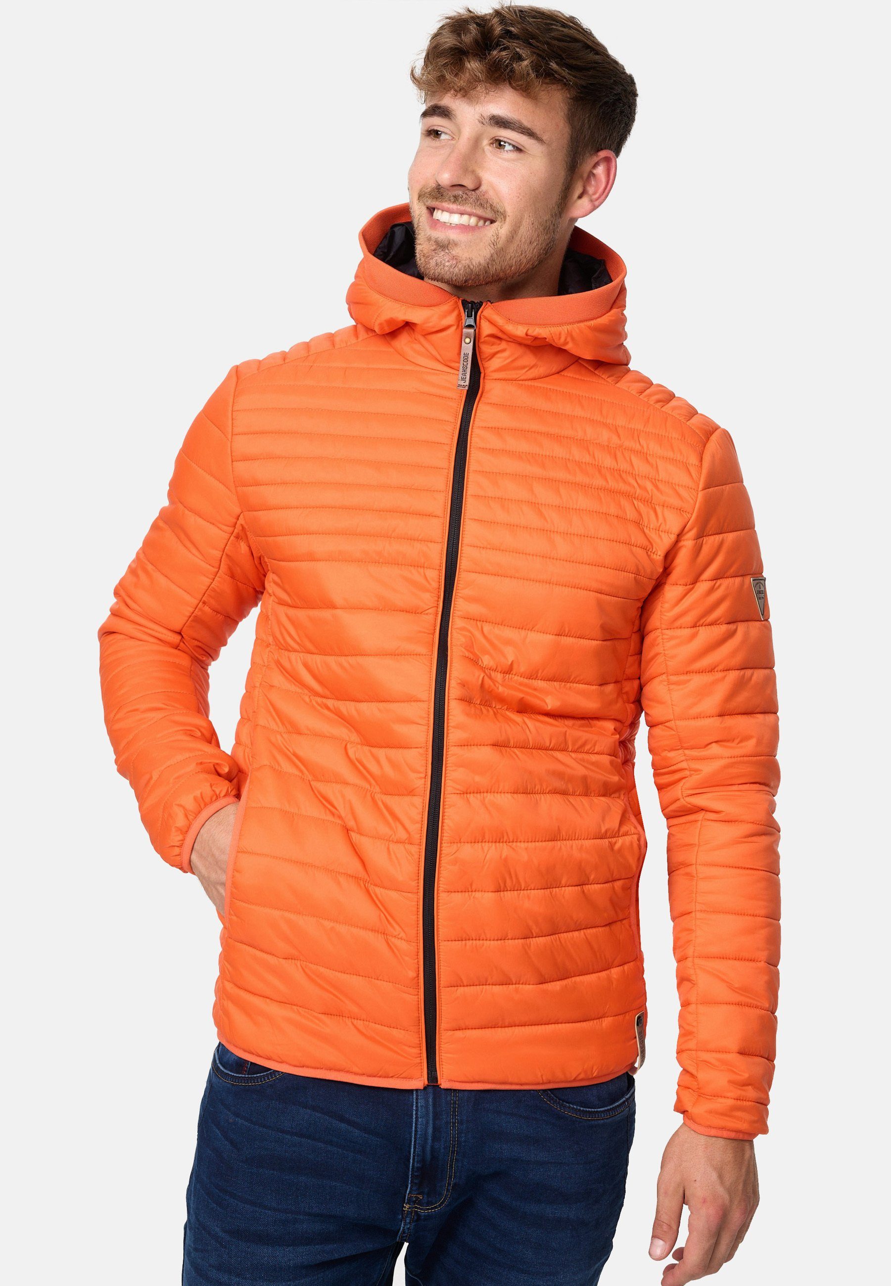 Indicode Steppjacke Herren Bowers Herrenjacke Daunen-Optik