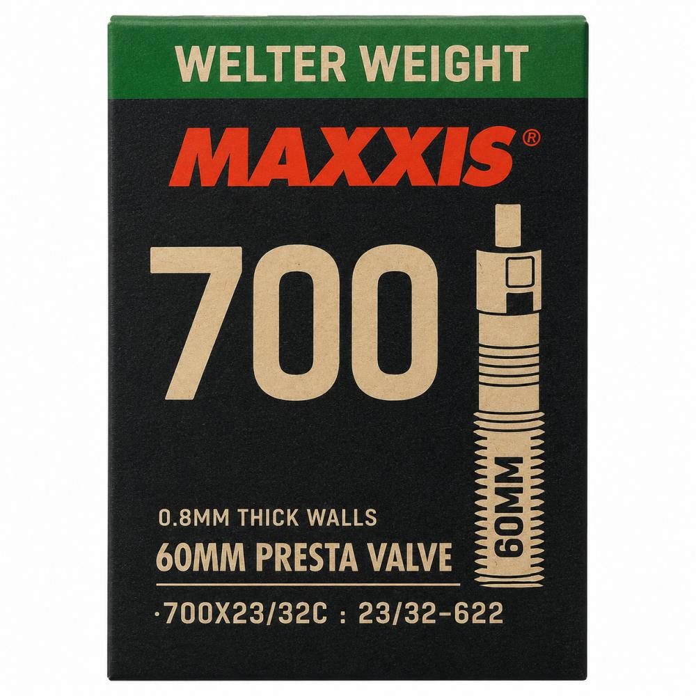 Maxxis Fahrradschlauch Maxxis WelterWeight Schlauch 28 Zoll 700 x 23-32C - SV 60 mm