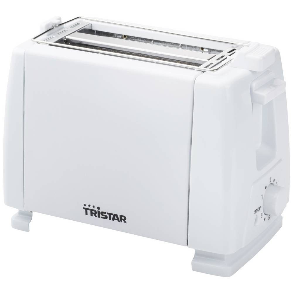 Tristar Toaster, 2 kurze Schlitze, für Toastbrot, 650 W, Doppelschlitz 2  Scheiben Toastmaschine Mini Toster & Brötchenaufsatz, Wählen Sie eine von  sechs Bräunungsstufen für Ihren perfekten Toast