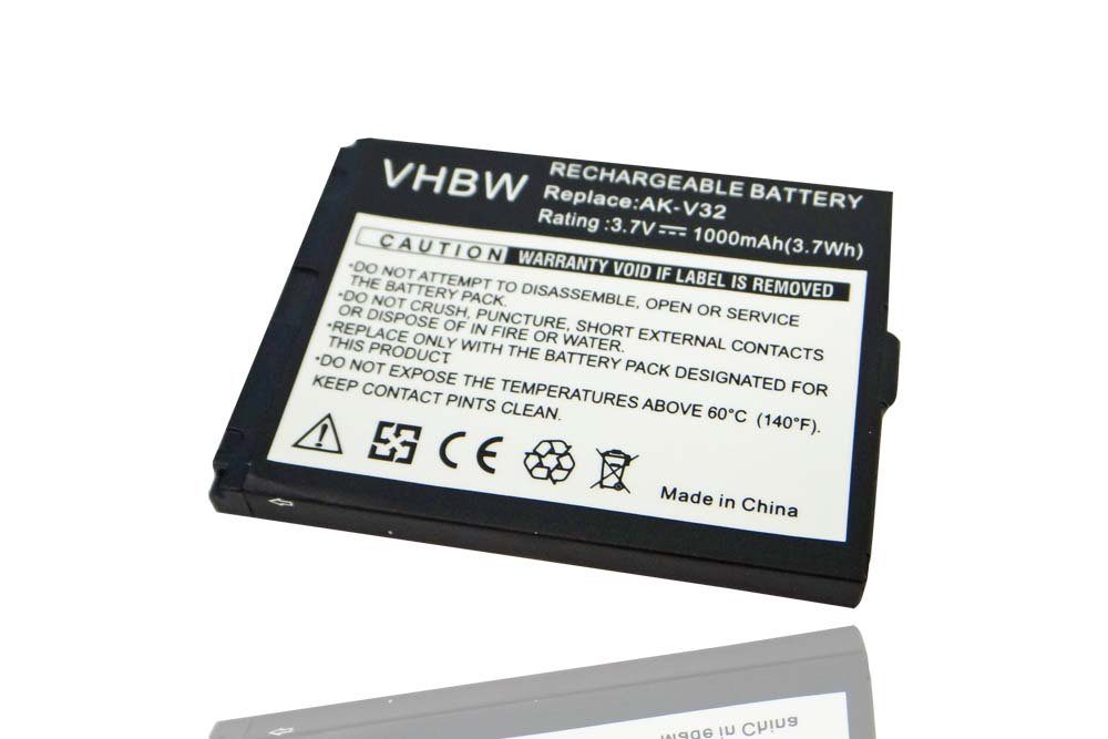 vhbw kompatibel mit Emporia Click V32, V32C Smartphone-Akku Li-Ion 1000 mAh (3,7 V)