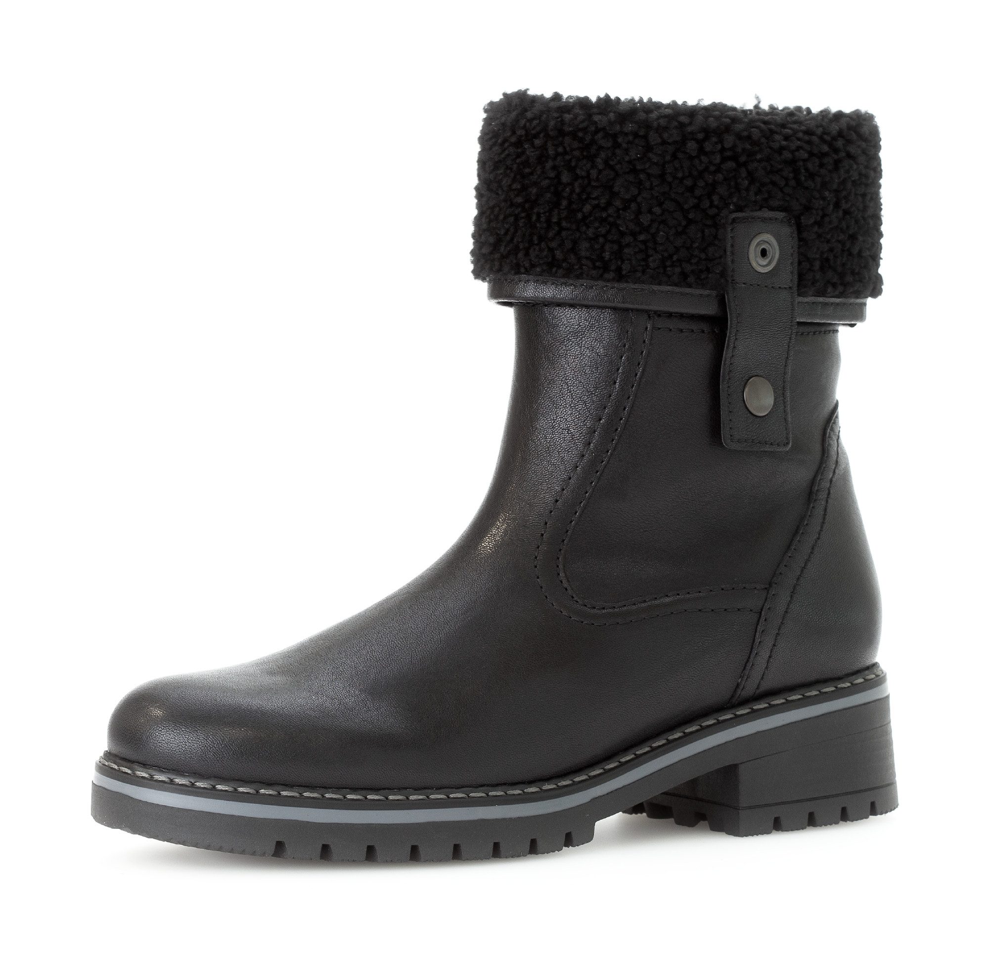 Gabor GENUA Winterboots, Blockabsatz, Winterstiefelette, mit Reißverschluss günstig online kaufen