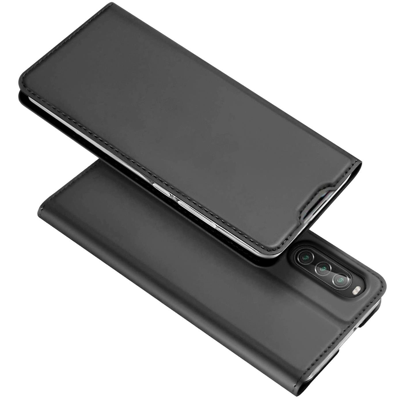 CoolGadget Handyhülle Magnet Case Handy Tasche für Sony Xperia 5 III 6,1 Zoll, Hülle Klapphülle Ultra Slim Flip Cover für Sony 5 III Schutzhülle