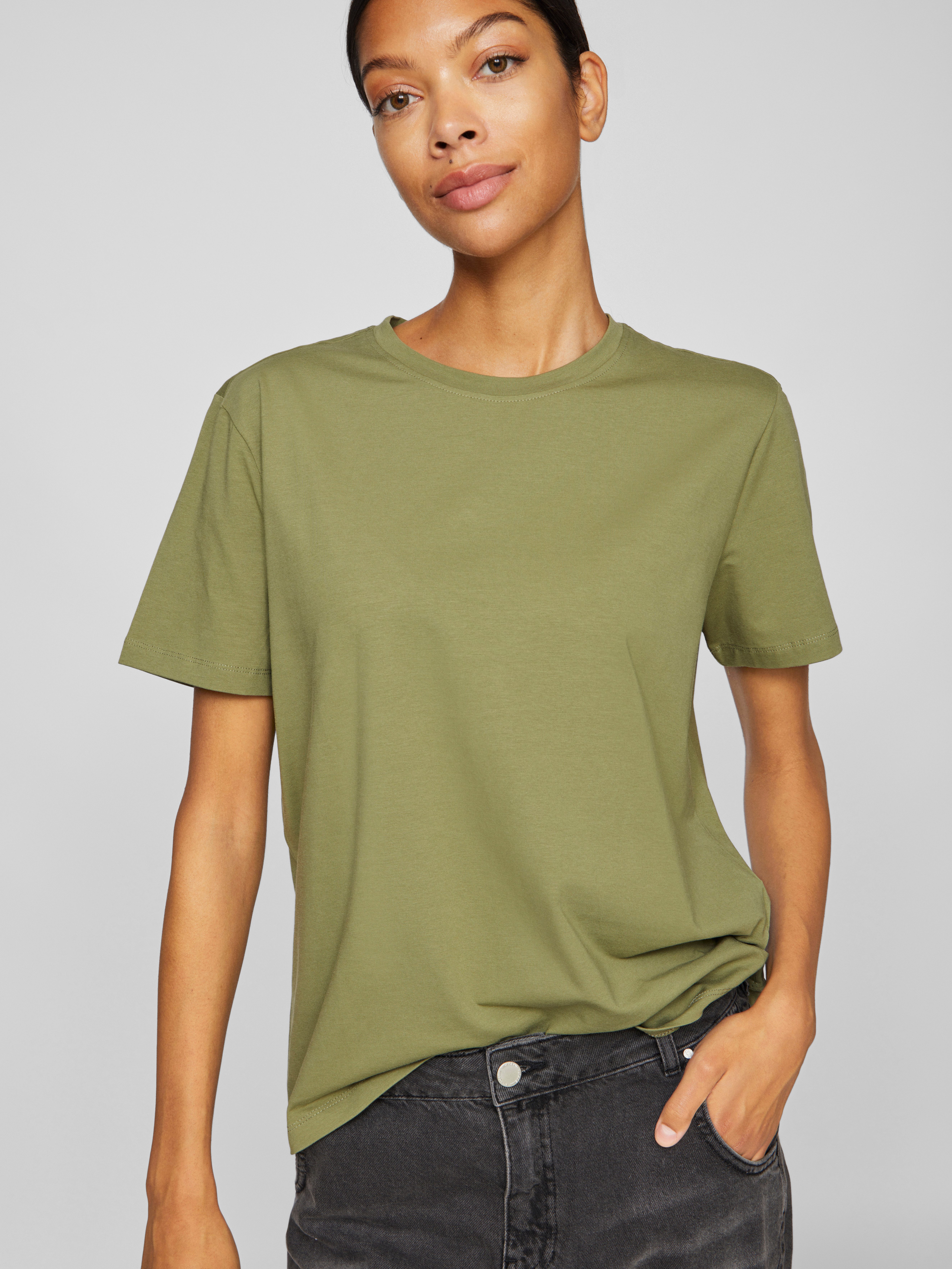 Vila Kurzarmshirt VINORA S/S T-SHIRT - NOOS günstig online kaufen