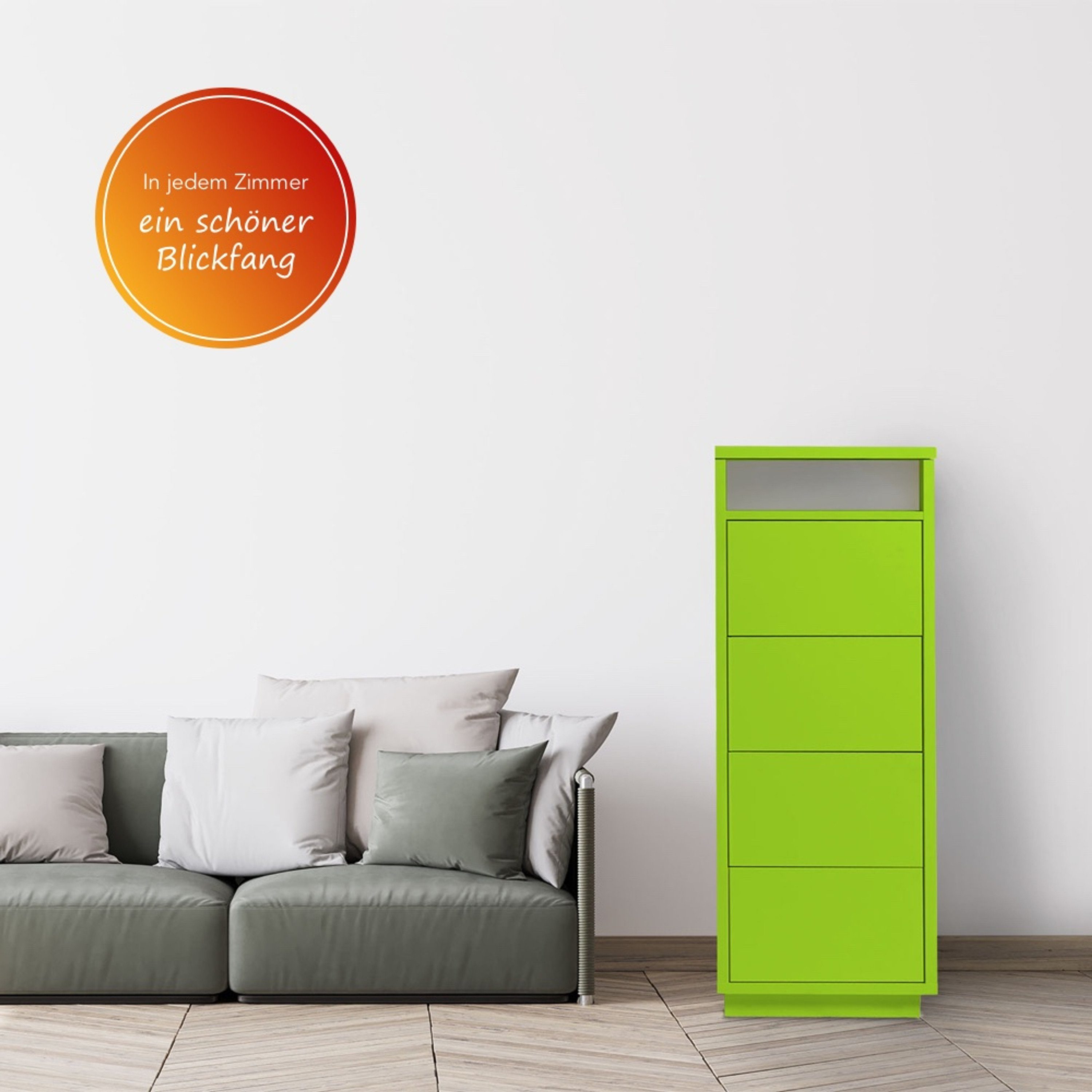 Aileenstore Sideboard Eyecatcher, Push-to-open-Funktion Ablagefach Kabeldur günstig online kaufen