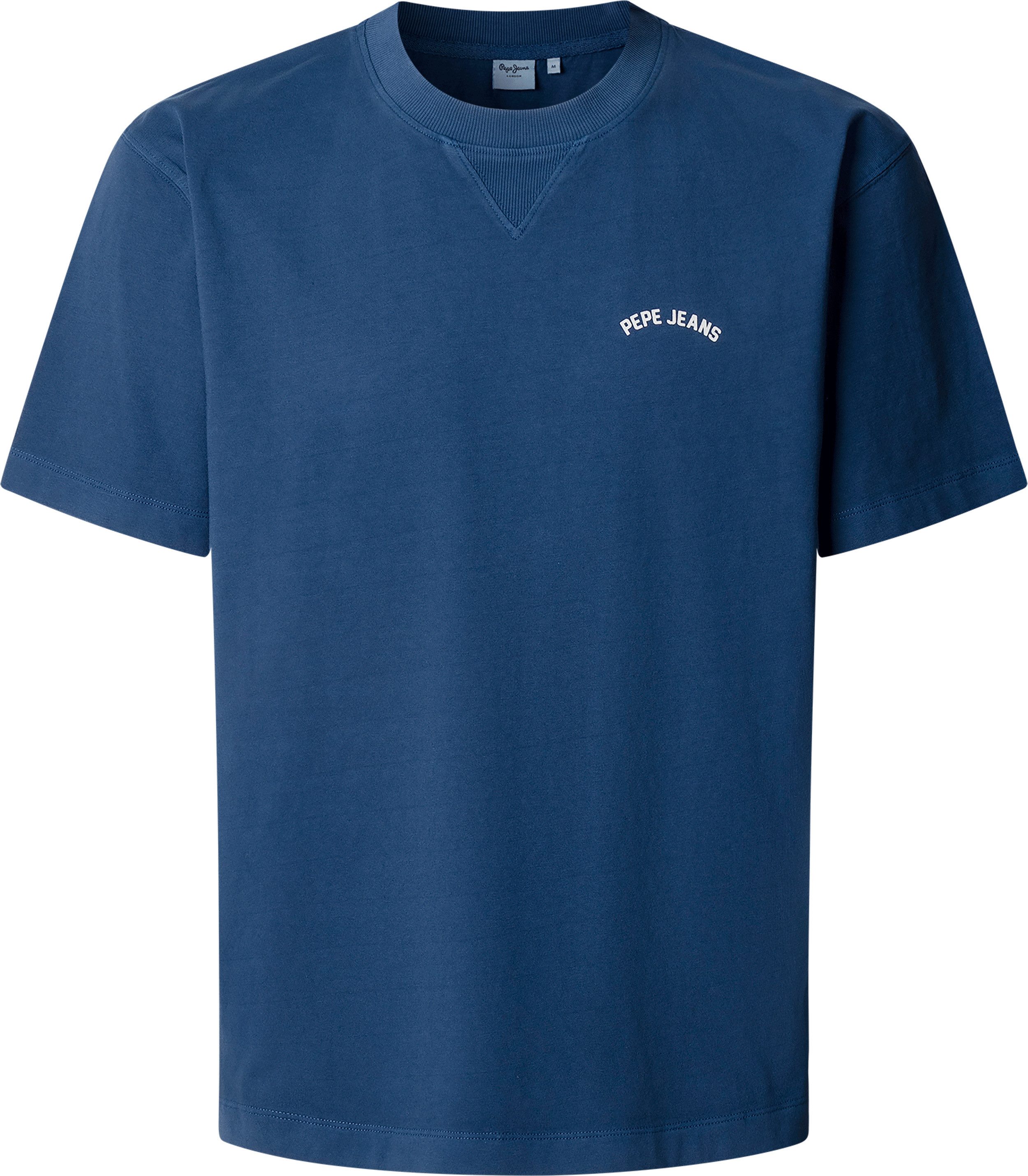 Pepe Jeans T-Shirt JOHN TEE mit V-Naht am Rundhals – Bild 3 von 4