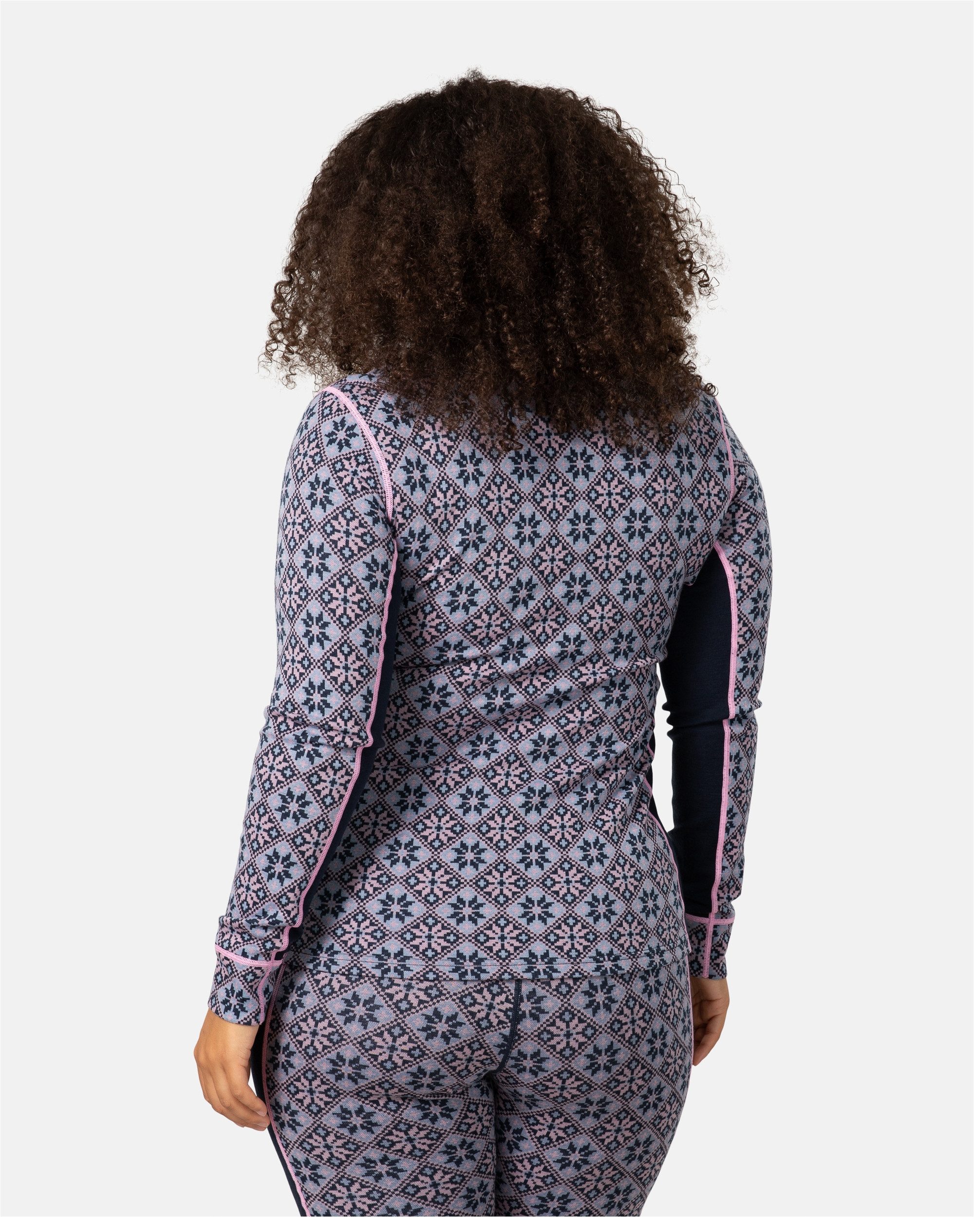 Kari Traa Funktionsshirt Rose mit tollem Norweger-Muster