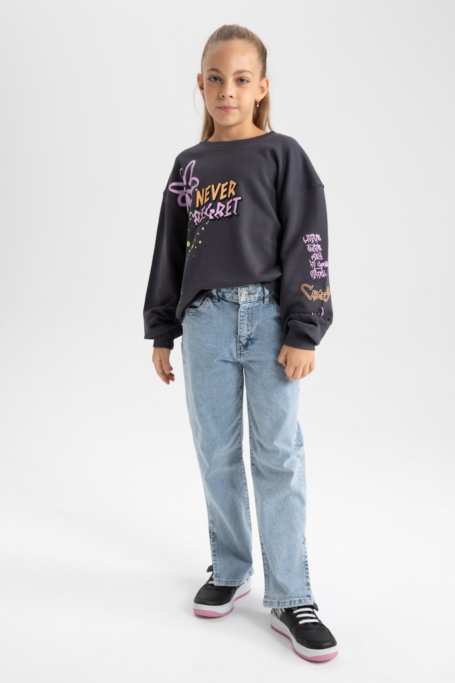 Sweatshirt DeFacto REGULAR Sweatshirt FIT Mädchen