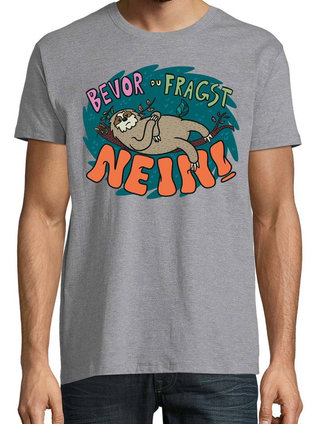 Youth Designz T-Shirt Bevor du fragst günstig online kaufen
