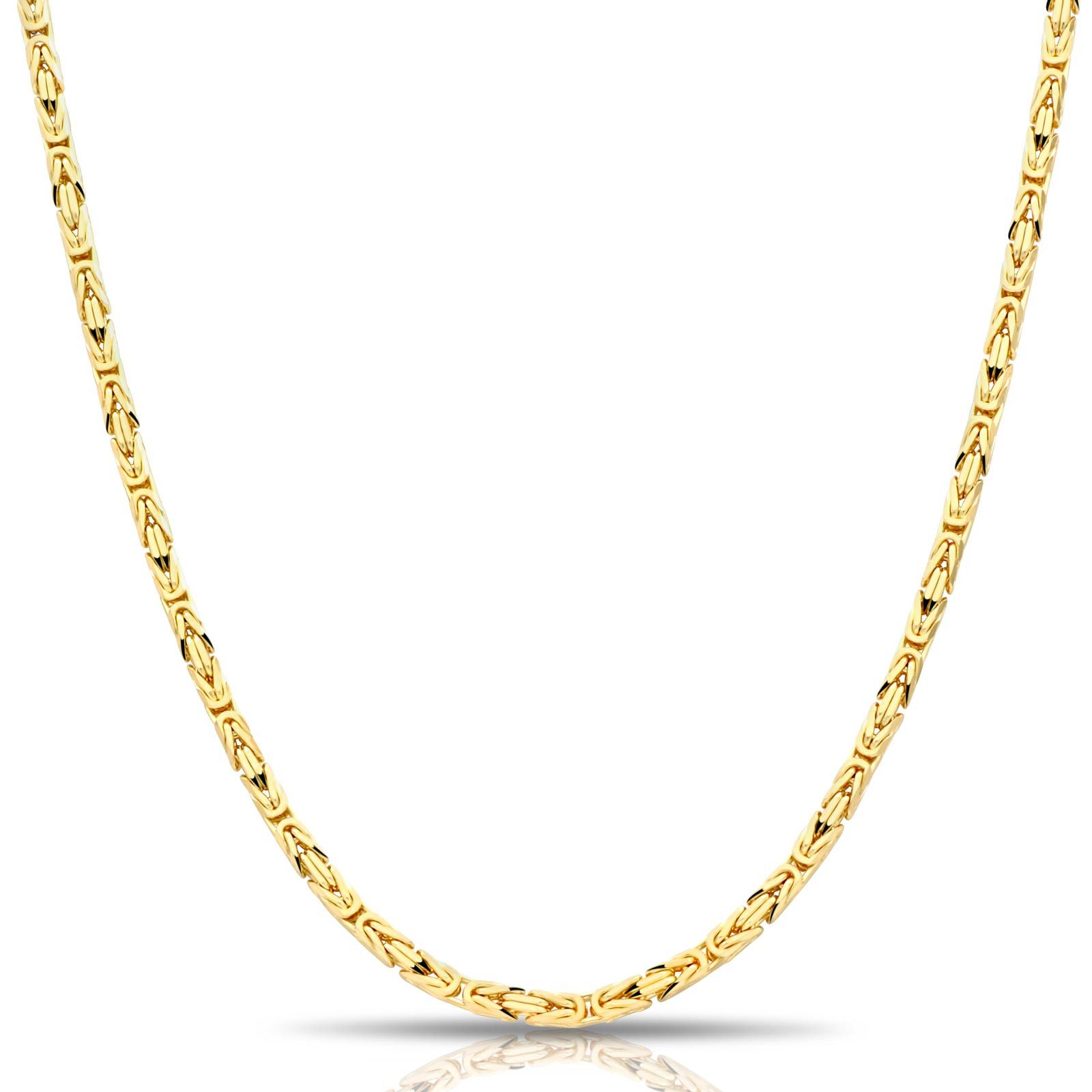 Tony Fein Goldkette Königskette 2x2mm 585er günstig online kaufen