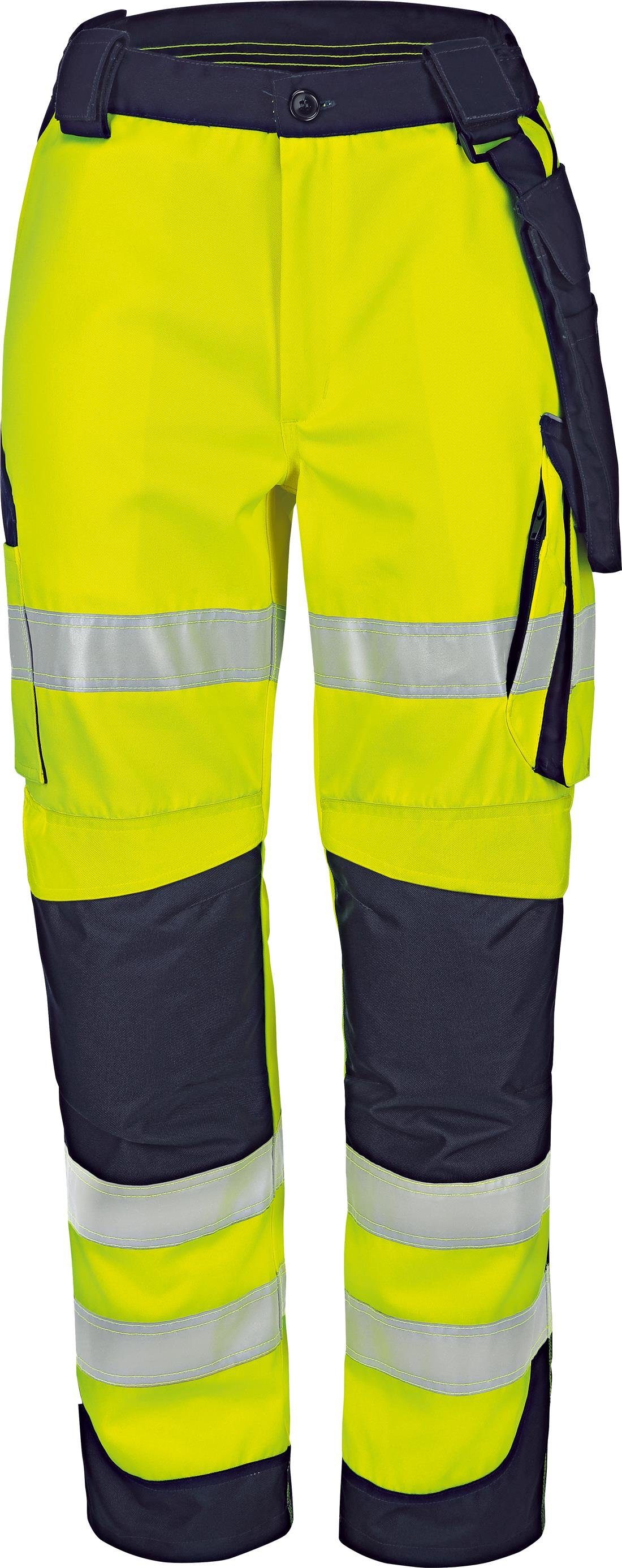 vizwell Arbeitshose Arbeitshose Warnschutz-Kontrast-Bundhose 46 (1-tlg) Größe