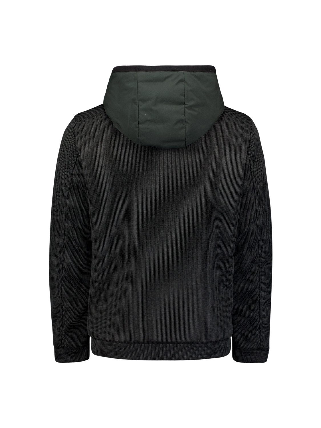 NO EXCESS Anorak Jacket Short Fit Sealed Hooded Knit