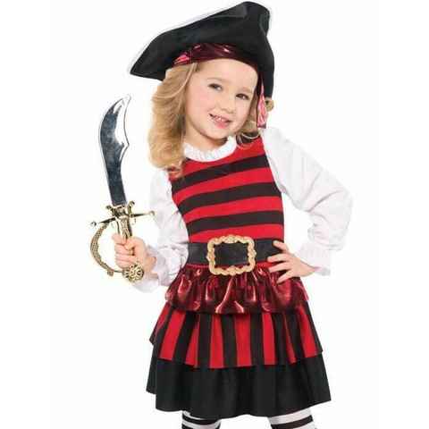 Amscan Kostüm Piraten Kostüm für Mädchen, Piratin Kinderkostüm