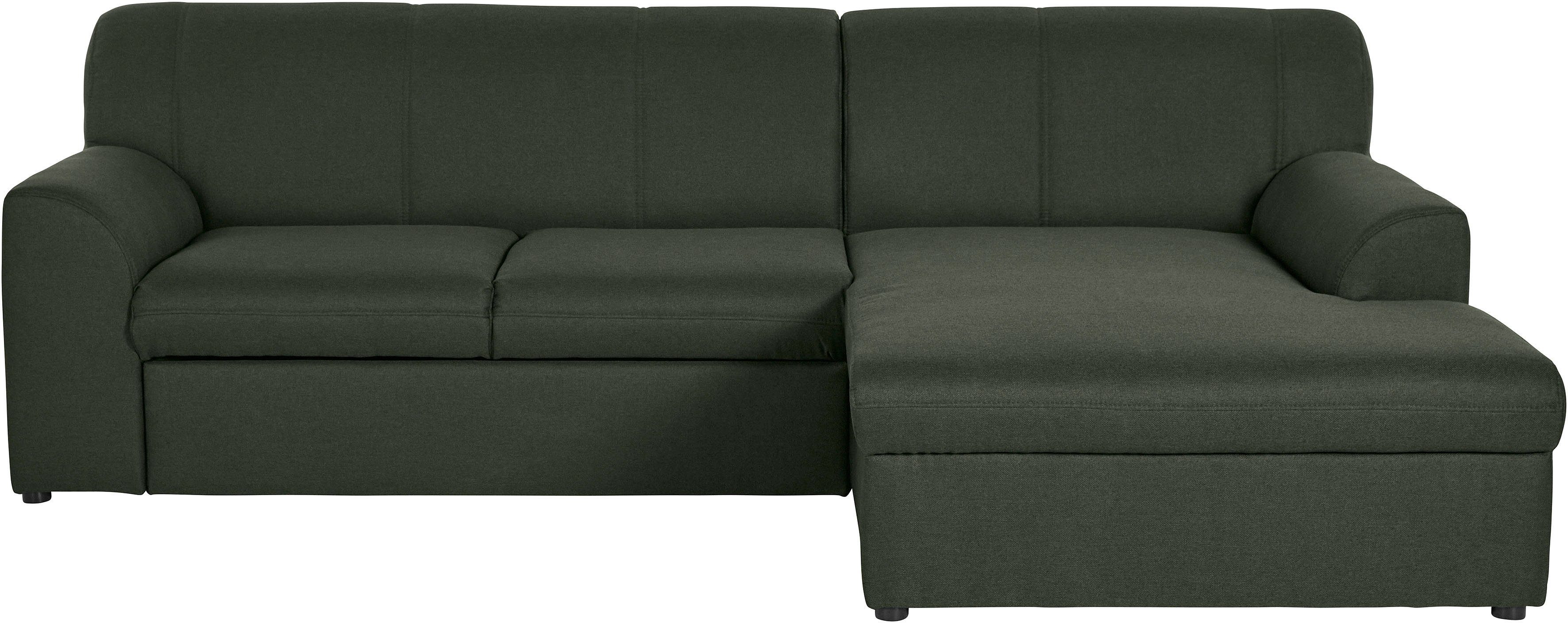 DOMO collection Ecksofa "Topper, elegant und zeitlos, kompaktes Stellmaß 24 günstig online kaufen