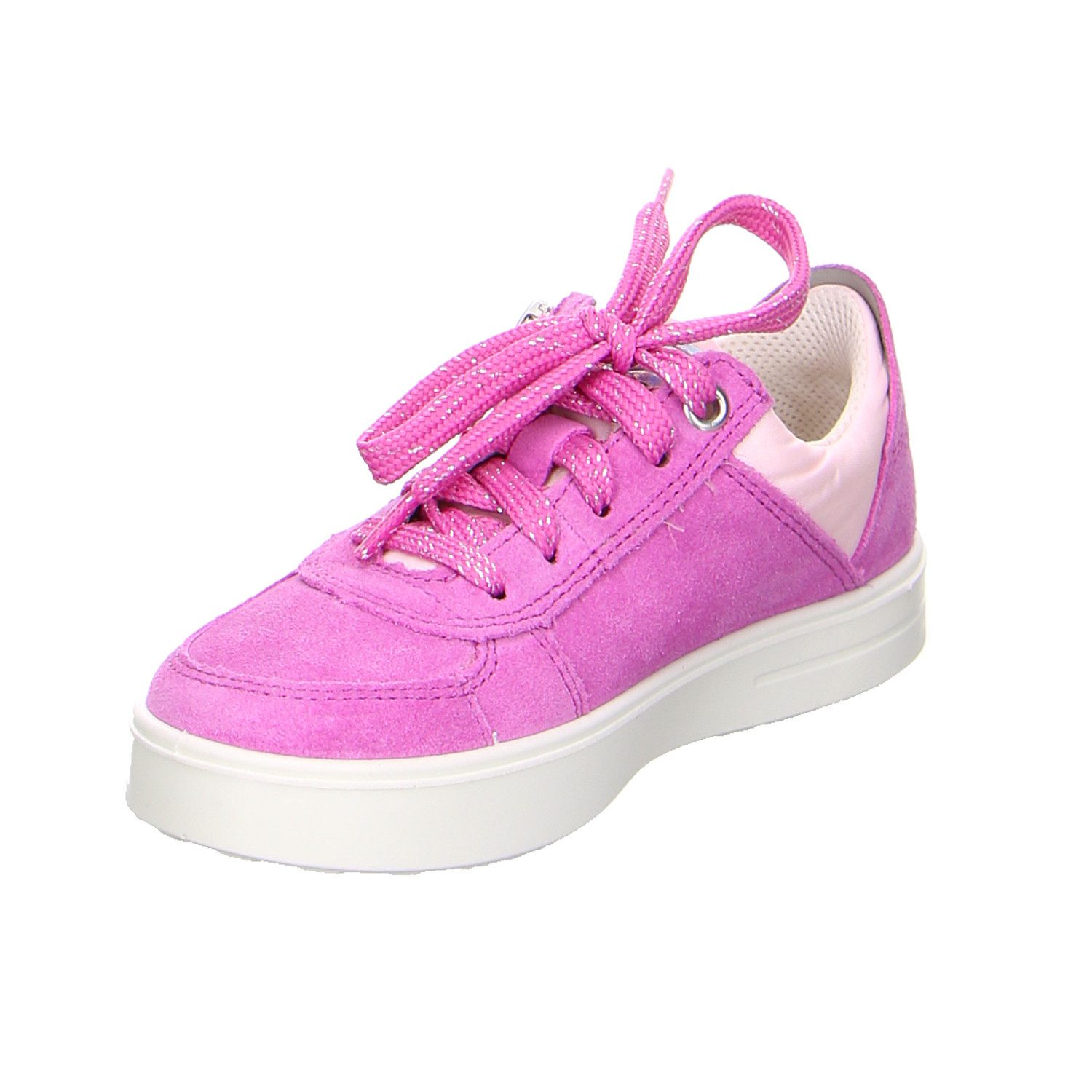Superfit Superfit Velour Schnüschuhe Mädchen blau Klettschuh