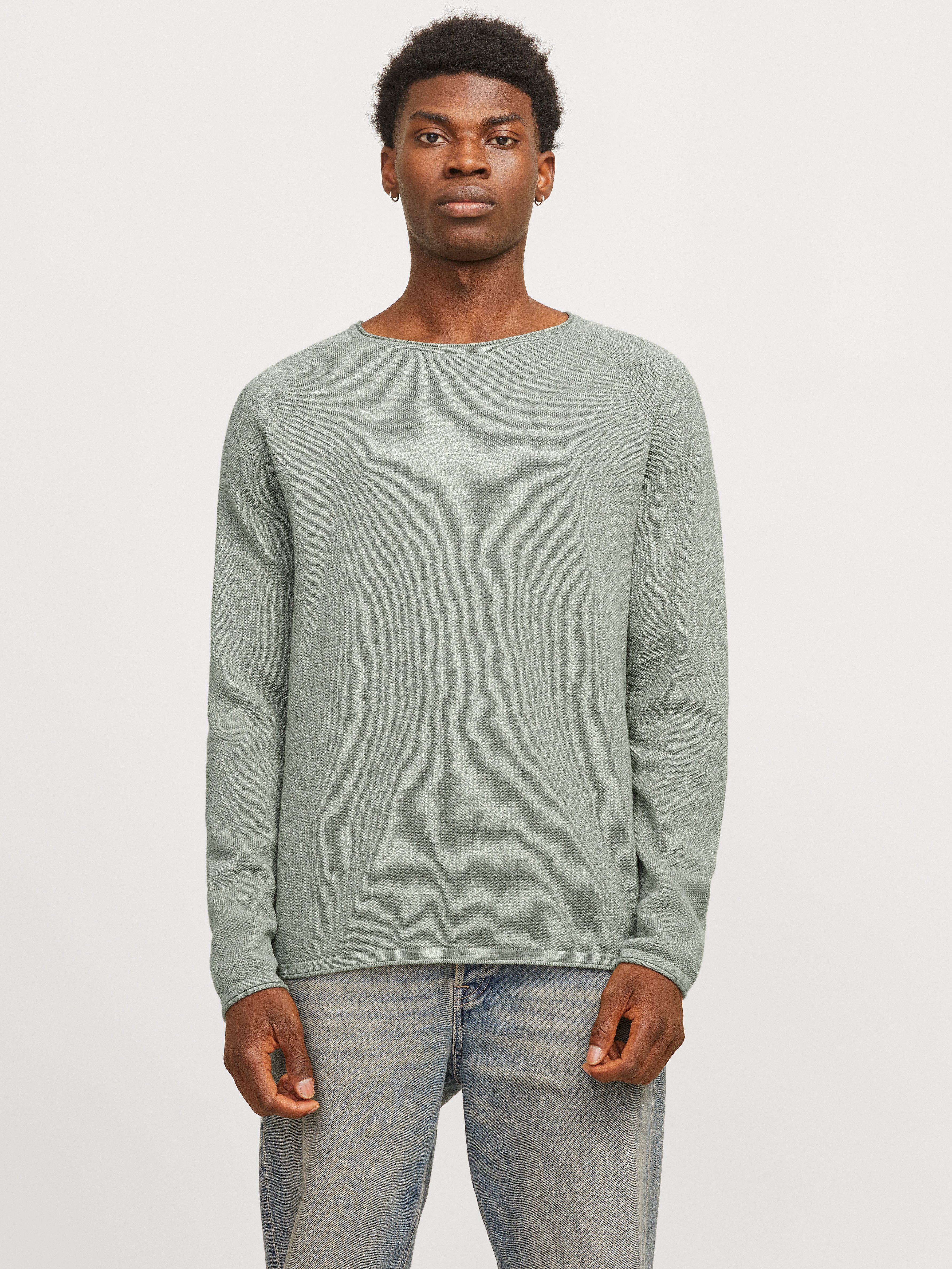 Jack & Jones Rundhalspullover JJEHILL KNIT günstig online kaufen
