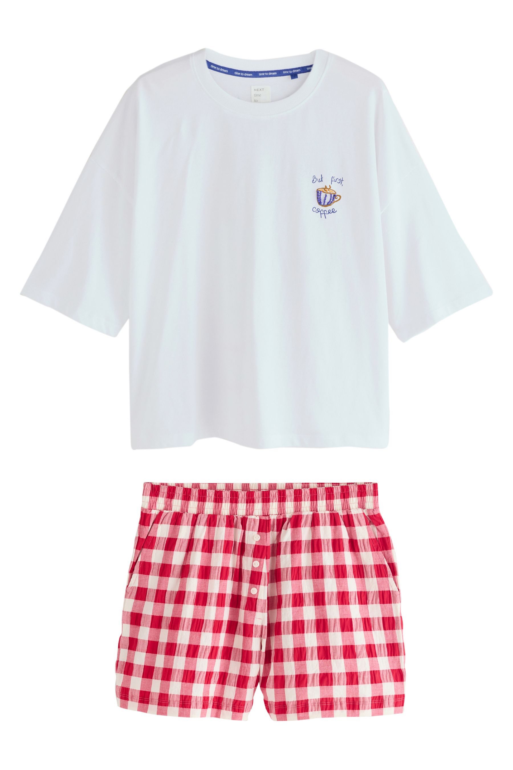 Pyjama Kurzes Pyjama-Set