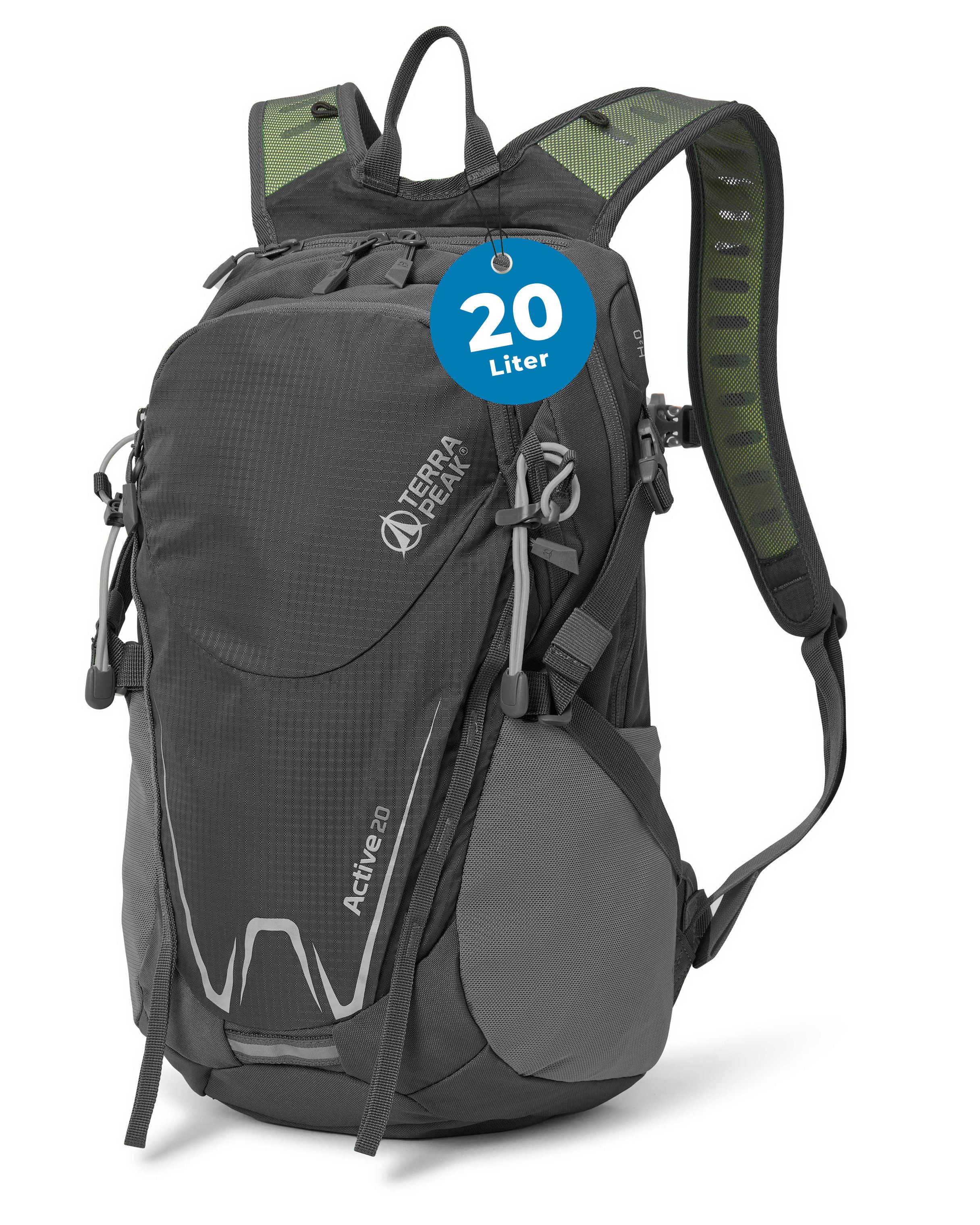 Terra Peak Sportrucksack Active 20, 20L klein mit YKK Reißverschluss Trekki günstig online kaufen
