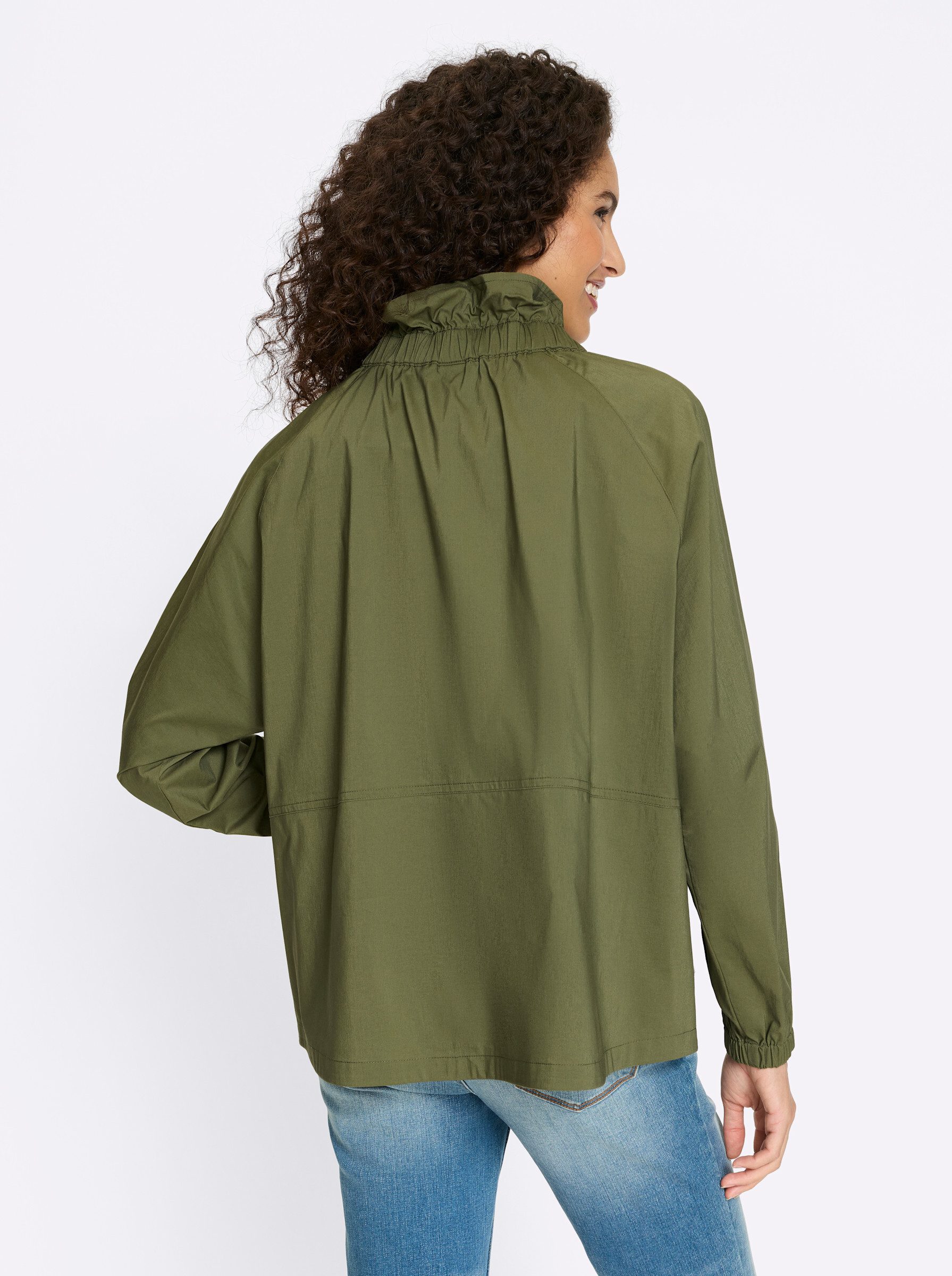heine Blusenblazer Blouson Langarm günstig online kaufen