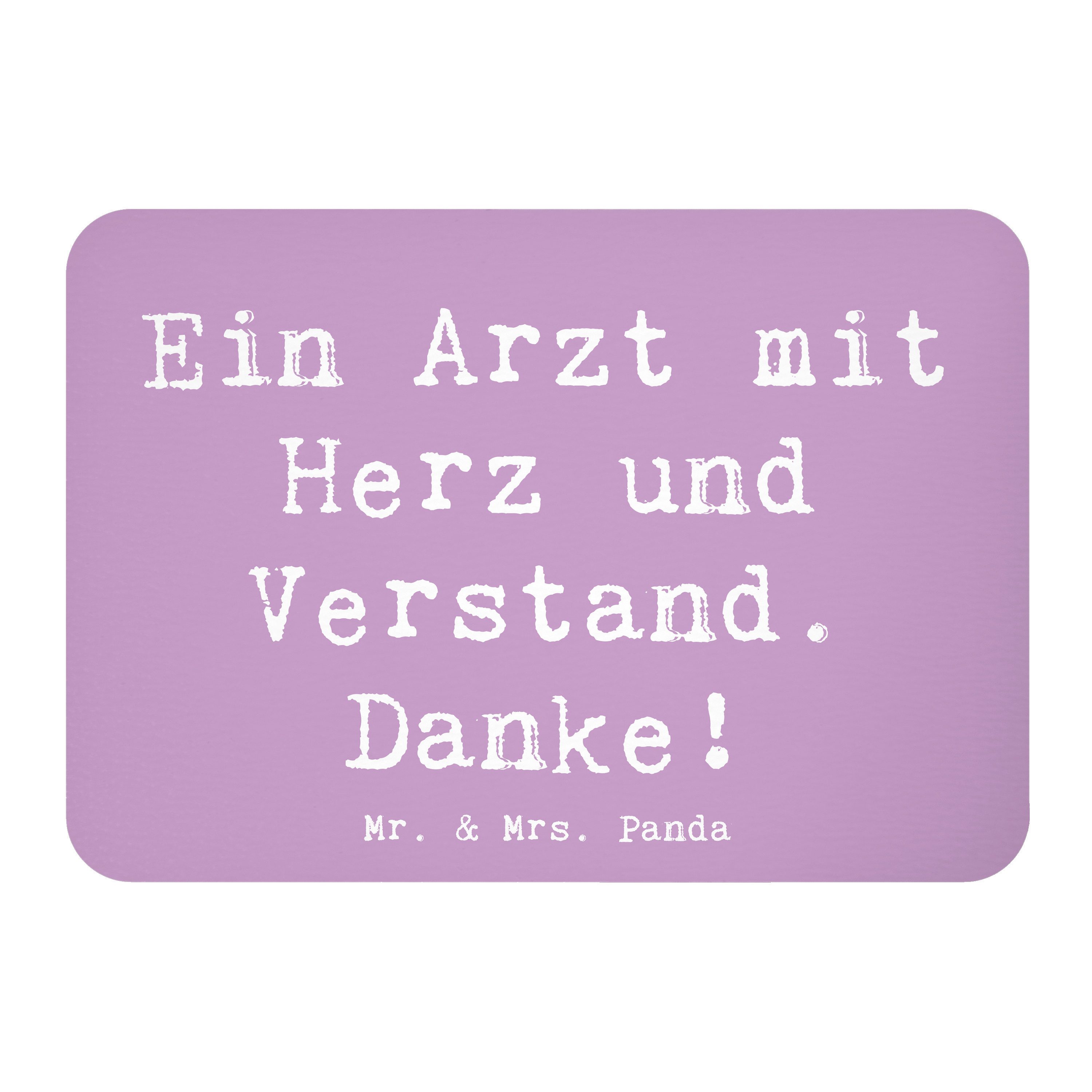 Magnet Spruch Arzt mit Herz - Lavendeltraum - Geschenk, liebevoller Arzt, Be