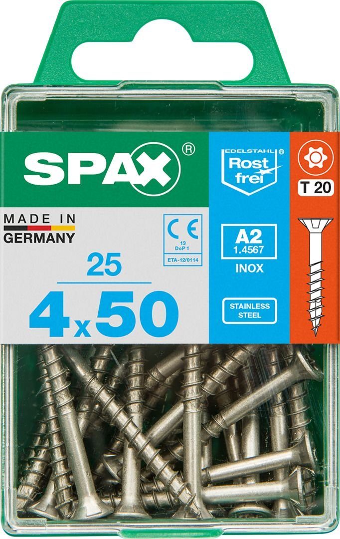 SPAX Holzbauschraube Spax Universalschrauben 4.0 x 50 mm TX 20 - 25
