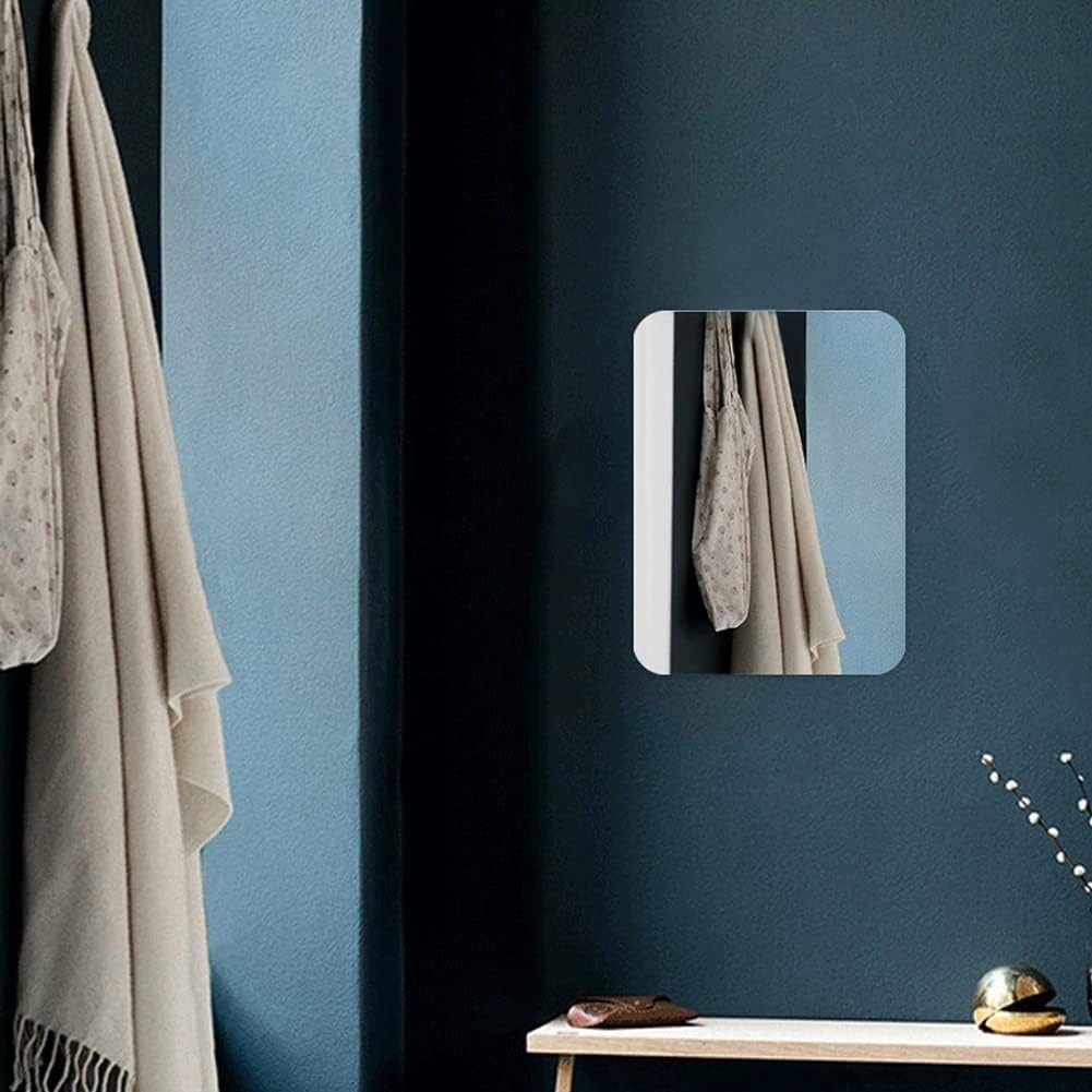 Coonoor Wandspiegel 4 Stück Fliesenspiegel Spiegel zum Aufkleben,Acrylspieg günstig online kaufen