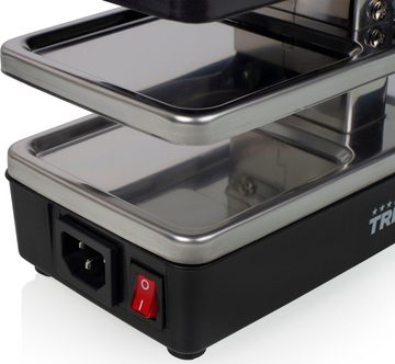 Tristar Raclette RA-2741 Connect, 2 Raclettepfännchen, 400 W, für 2 Personen, Erweiterbar auf 5 Raclettes