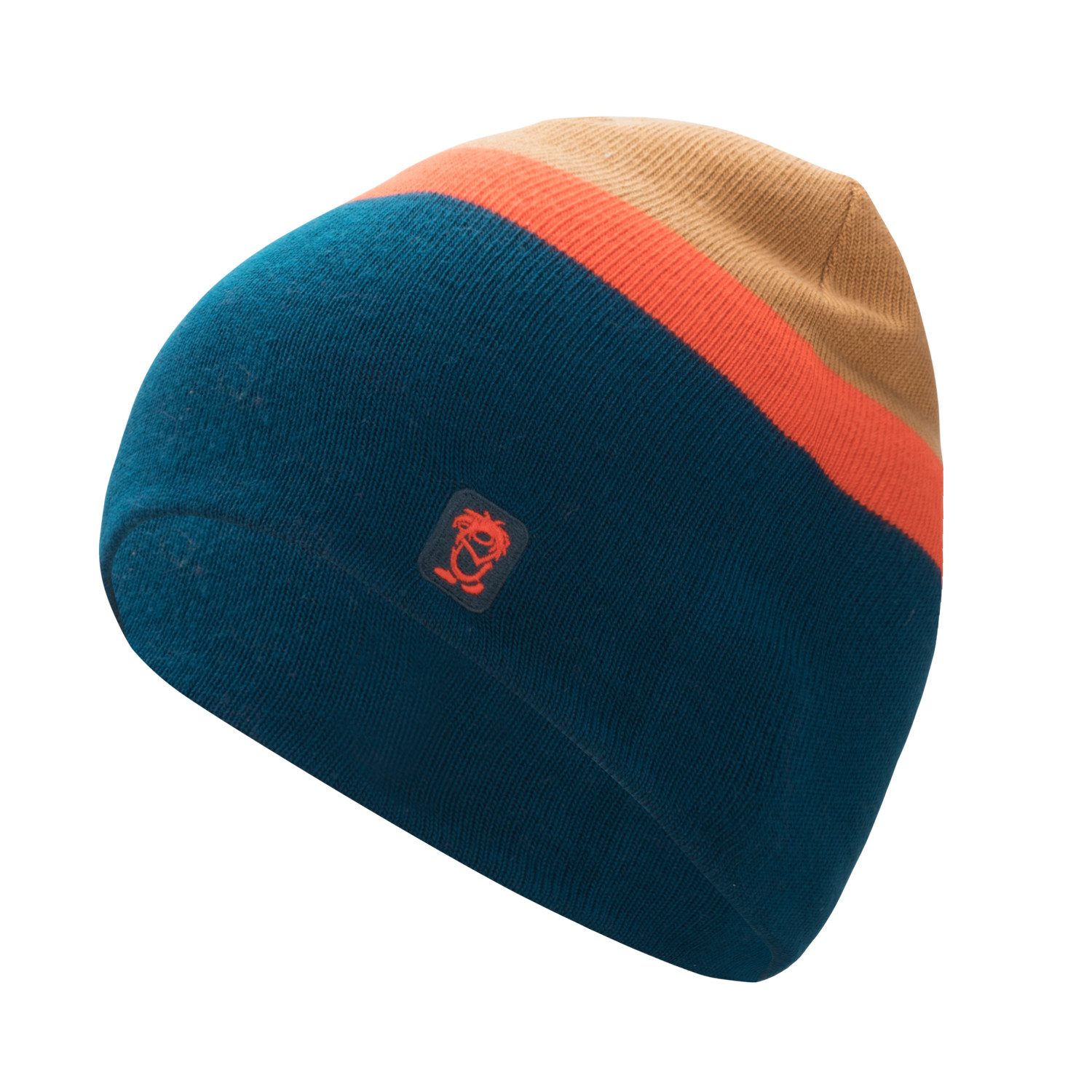 TROLLKIDS Strickmütze KIDS NORDLAND CAP für Kinder und Jugendliche geeignet, mit TROLLKIDS-Logostickerei