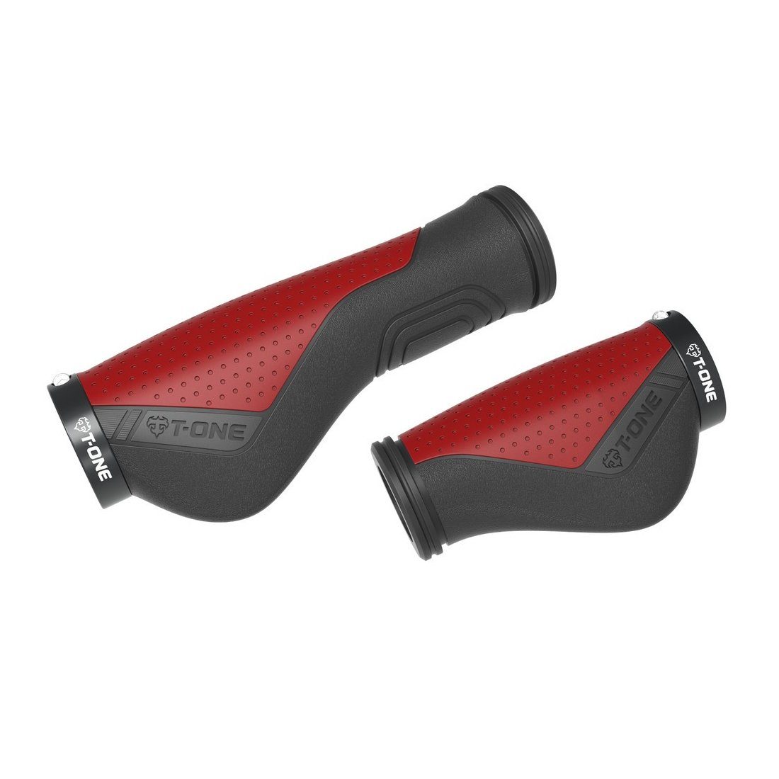 Fahrradlenkergriff Griffe, 1x Schraubensicherung, 130/90 mm
