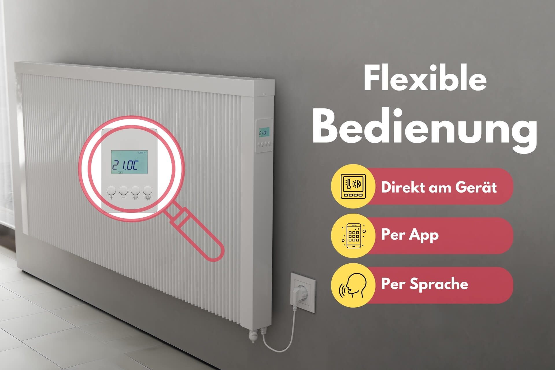 eVARMO Elektro-Heizkörper Badheizung areo bano, elektrische günstig online kaufen
