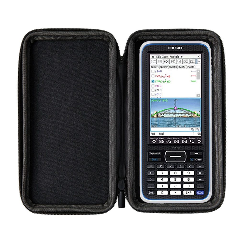 CASIO Taschenrechner Classpad II (fx-CP400) inkl. WYNGS Schutztasche Schwarz – Bild 3 von 5