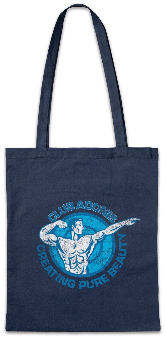 Urban Backwoods Beuteltasche Club Adonis Bodybuilder Stofftasche Gym Fitness Sports Muscles (1-tlg), Training Bodybuilding Muskeln Body