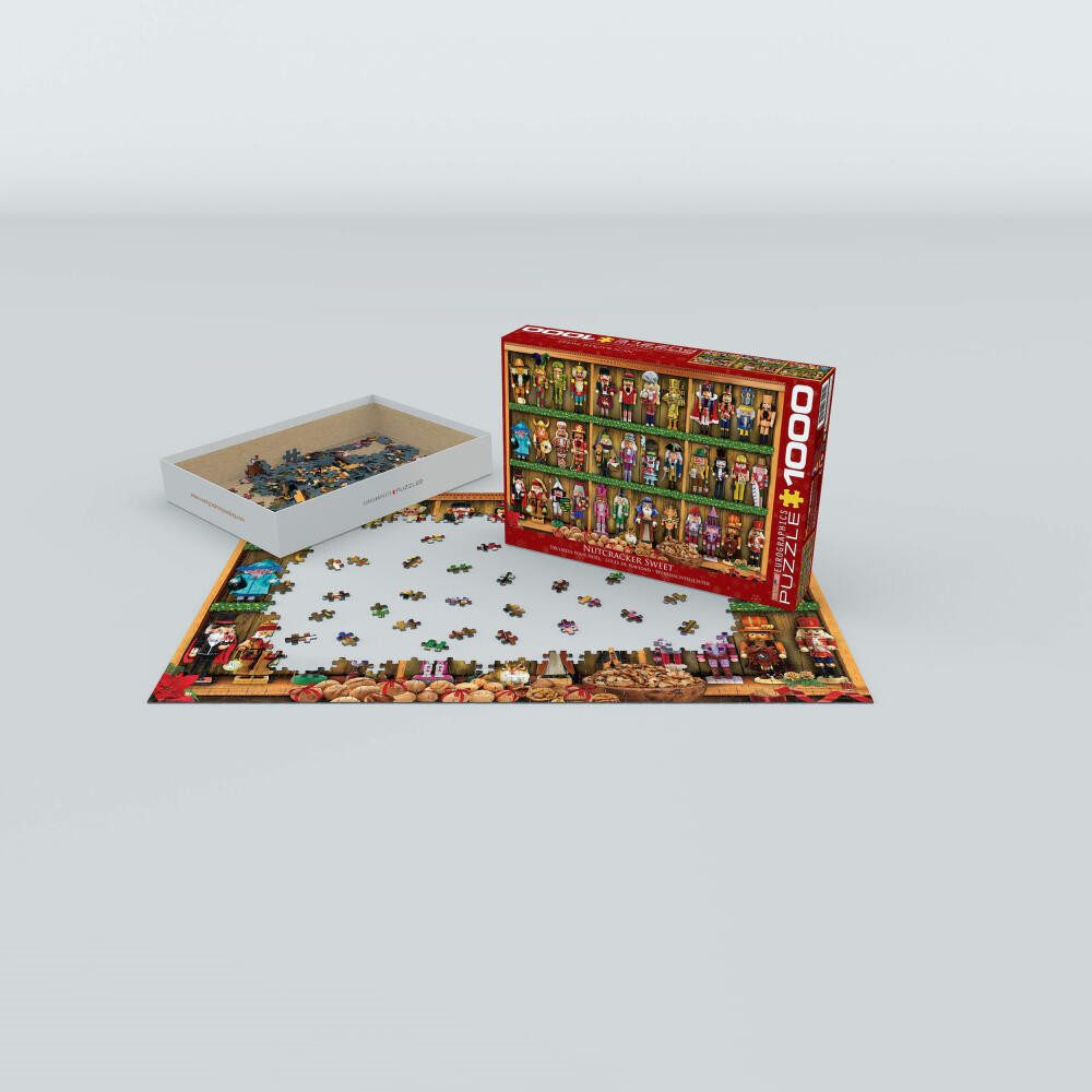 EuroGraphics Puzzle Reise Um Die Welt – 6000 Teile – Smart-Cut Technologie – Nachhaltig In Deutschland Hergestellt