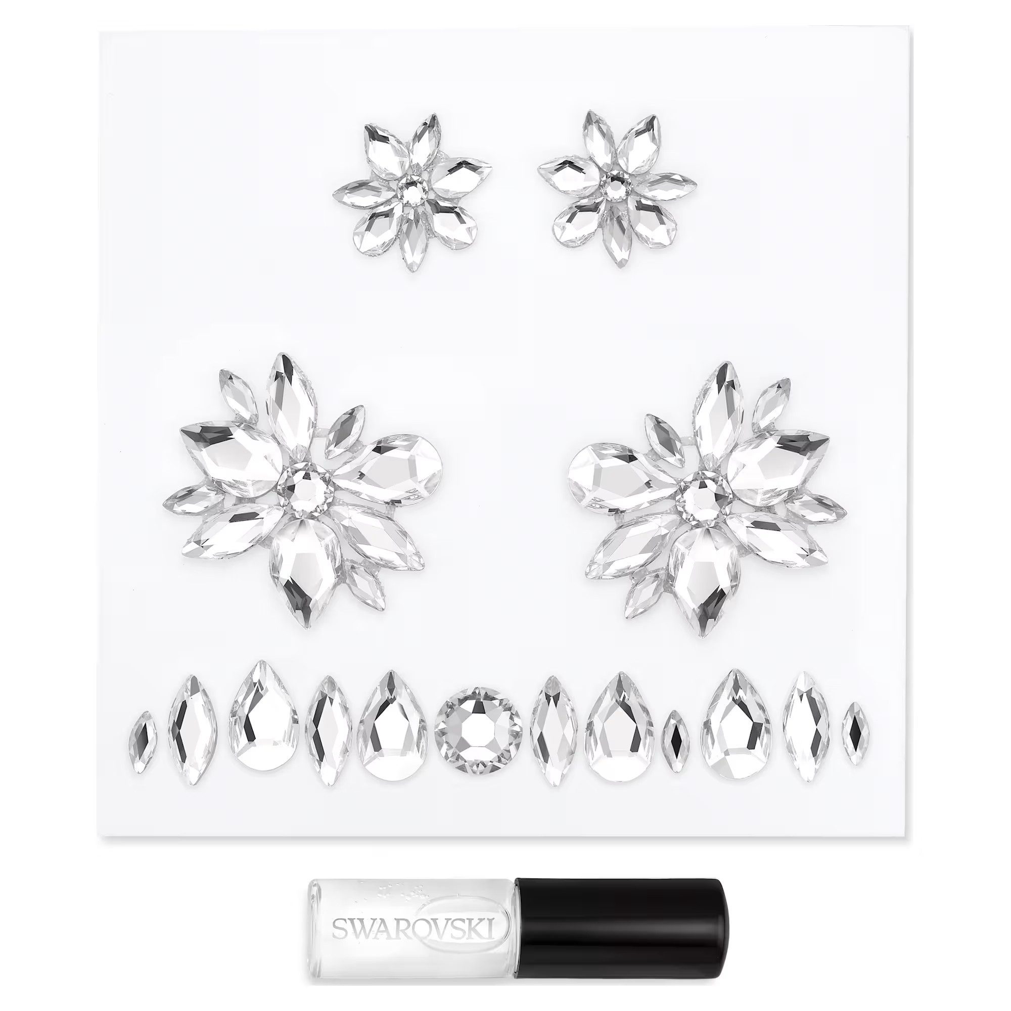 Swarovski Strass-Tattoo Körperschmuckstück Set