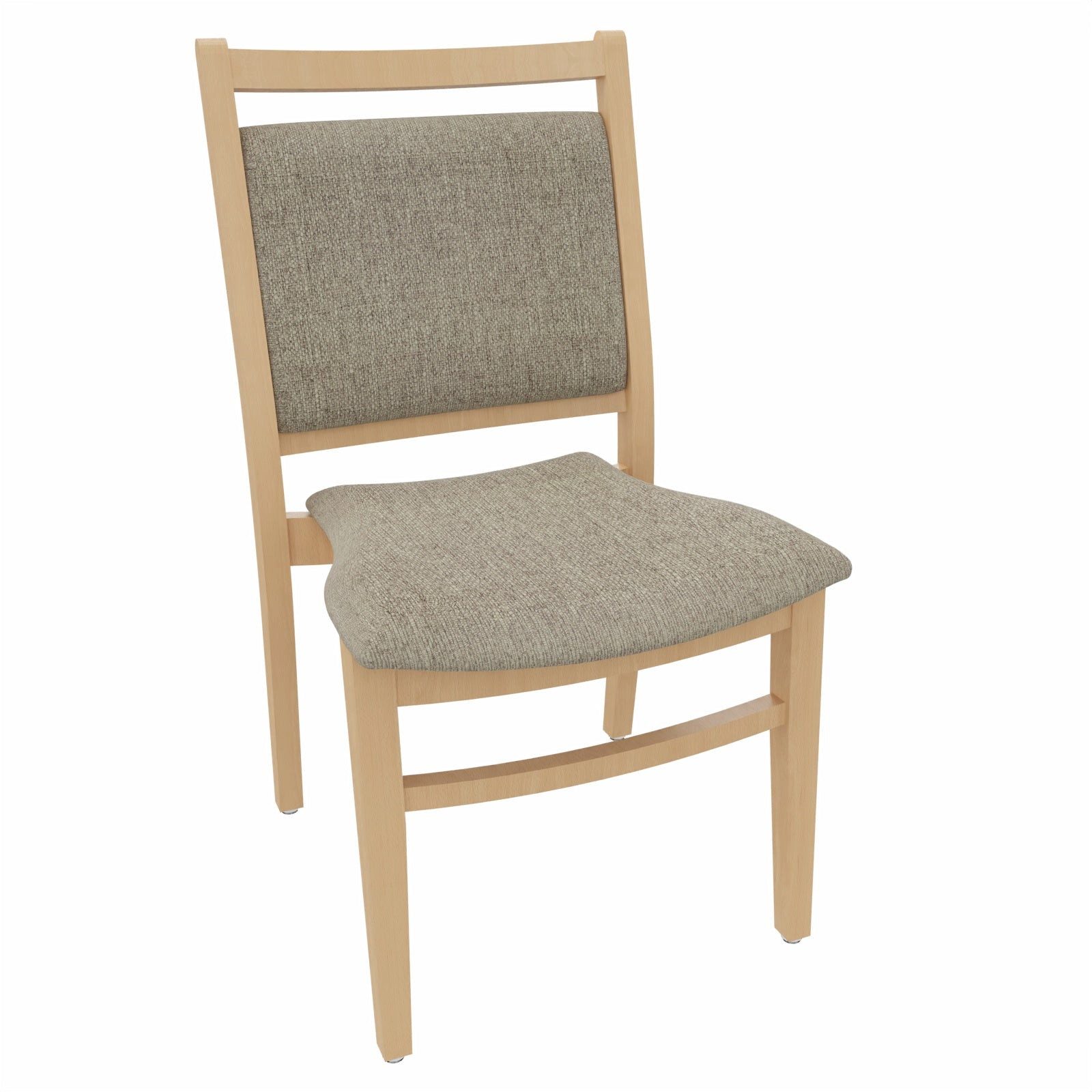 einrichtungsdesign24 Esszimmerstuhl André ohne Armlehnen – Ideal für Senioren im Pflegeheim oder Zuhause, Seniorenstuhl, Pflegestuhl