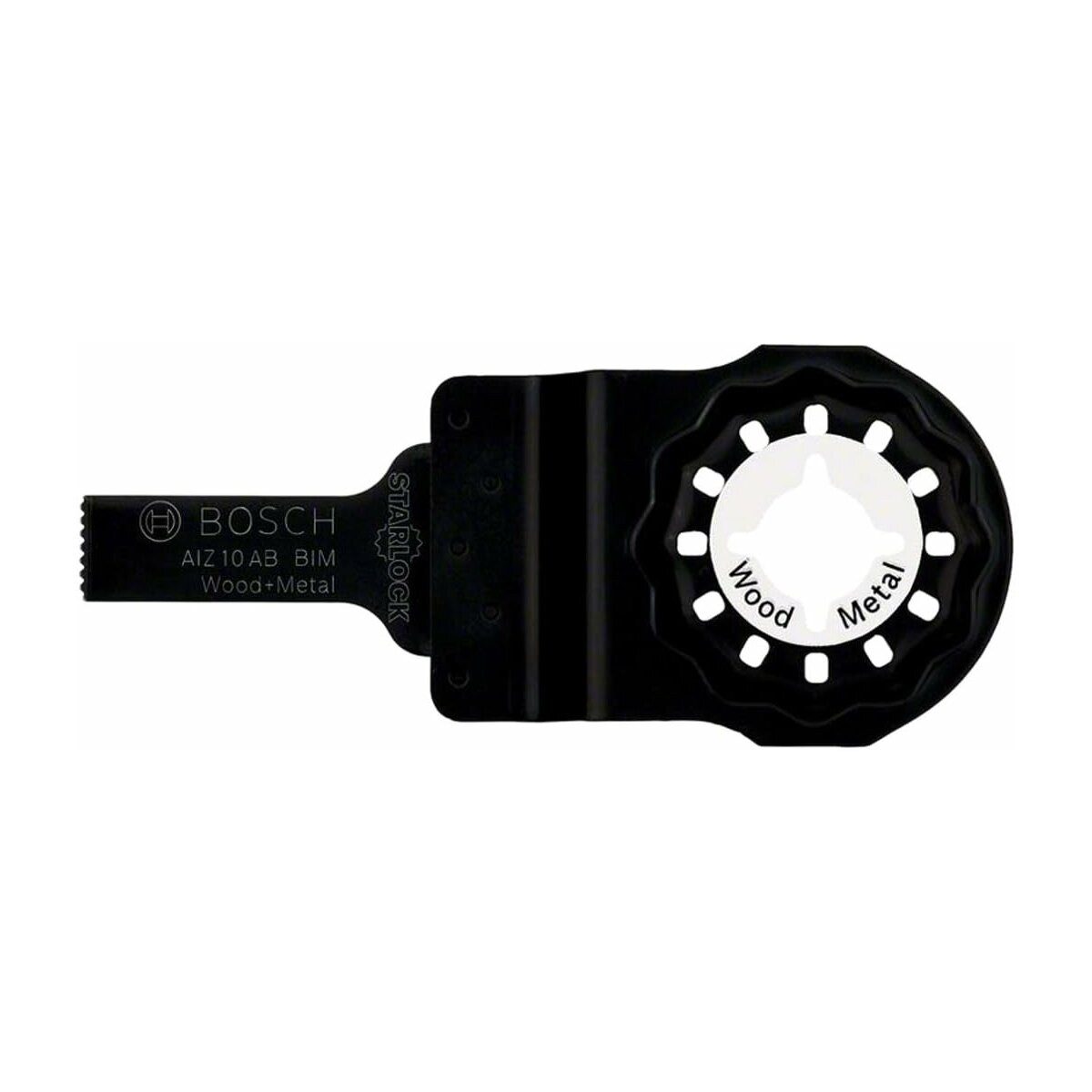 BOSCH Tauchsägeblatt BOSCH Starlock HCS Tauchsägeblatt AIZ 10 AB Wood and Metal, 10 x 20 mm
