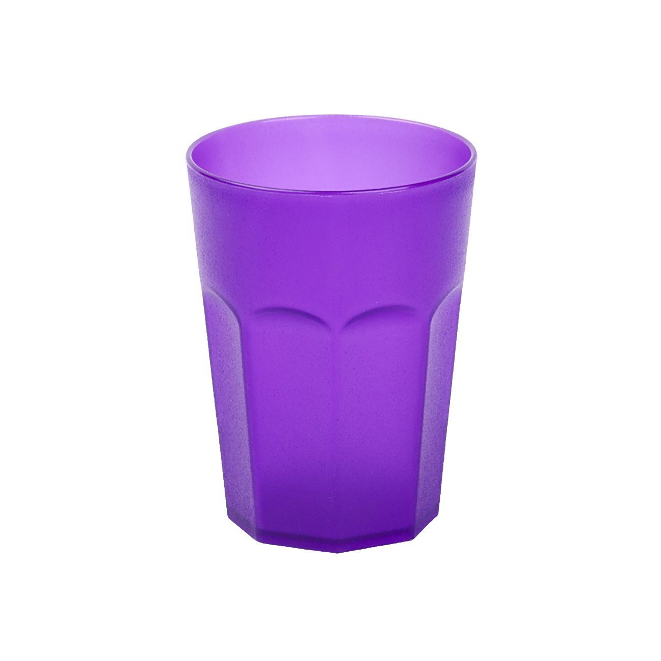 Engelland Becher Plastikbecher in modernen Neonfarben, Mehrweg, 1-tlg., Kunststoff, spülmaschinengeeignet, bruchfest, wiederverwendbar, 250 ml, 0,25 Liter