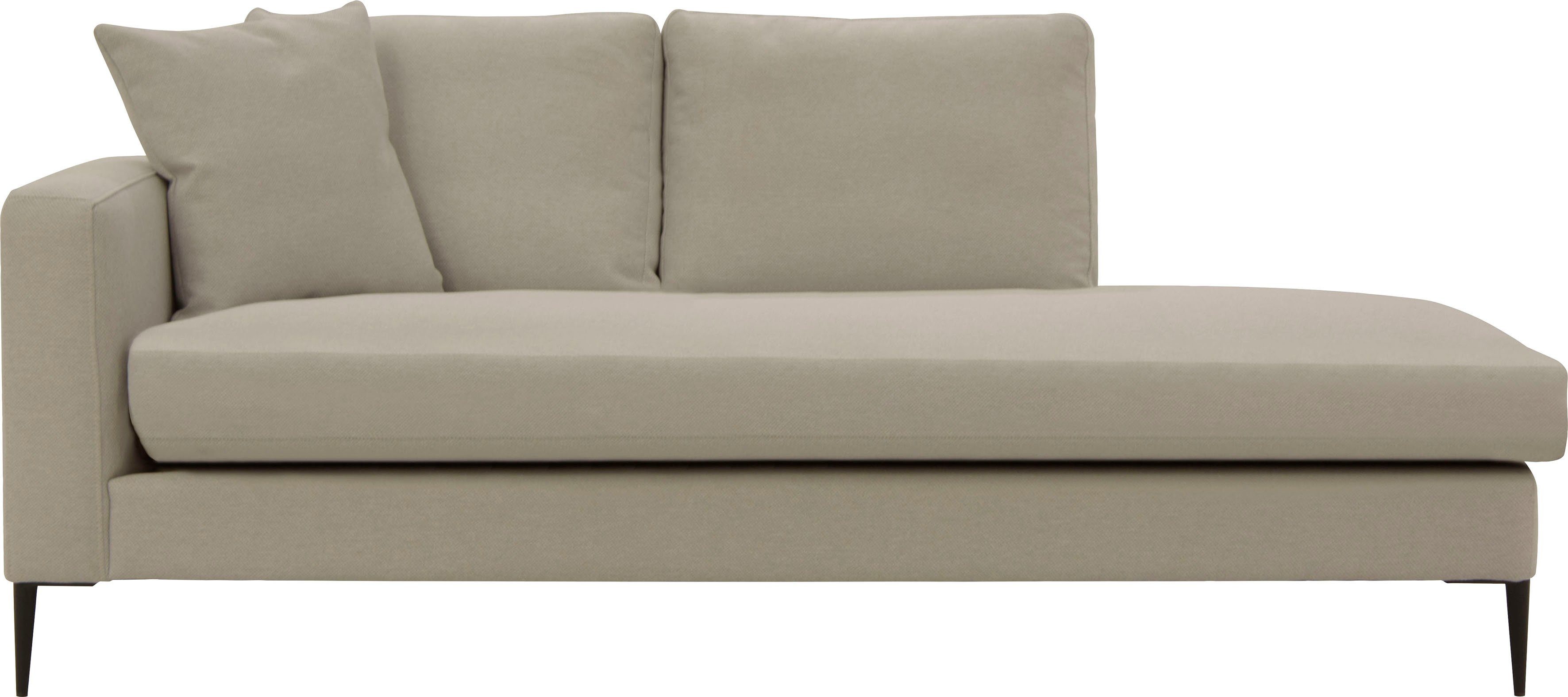 Leonique Recamiere "Cozy Chaiselongue, Maße B/T/H: 195/97/80 cm", mit losen günstig online kaufen