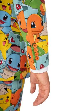 Opposuits Partyanzug Pokémon, Knallbunter Pokémon-Anzug mit Pikachu & Co.