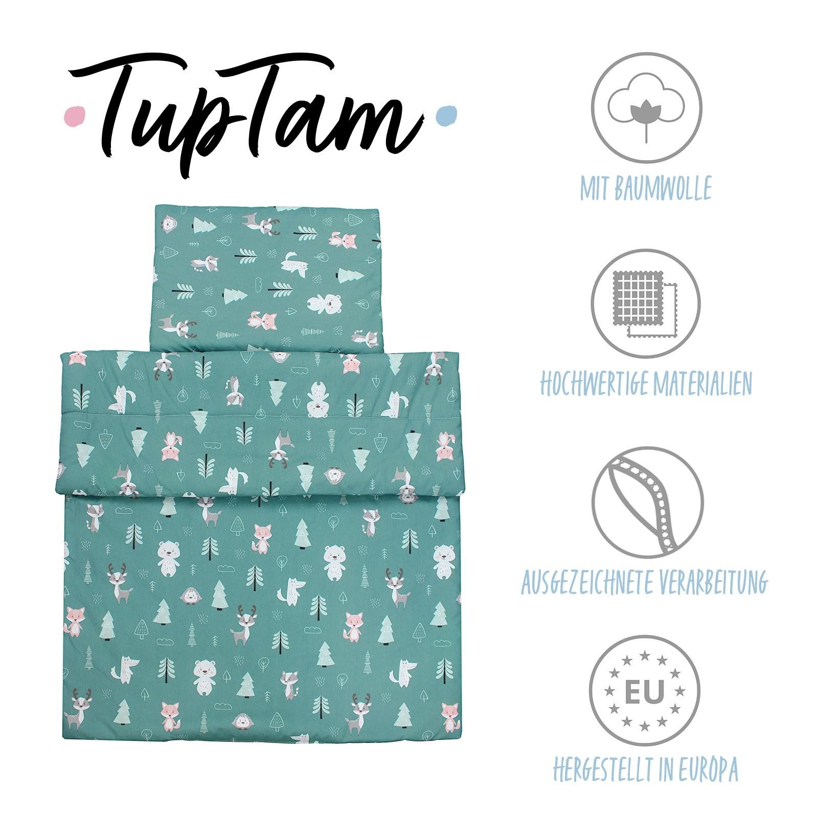 TupTam Kinderbettdecke Kinder Gemusterte Bettdecken Set günstig online kaufen