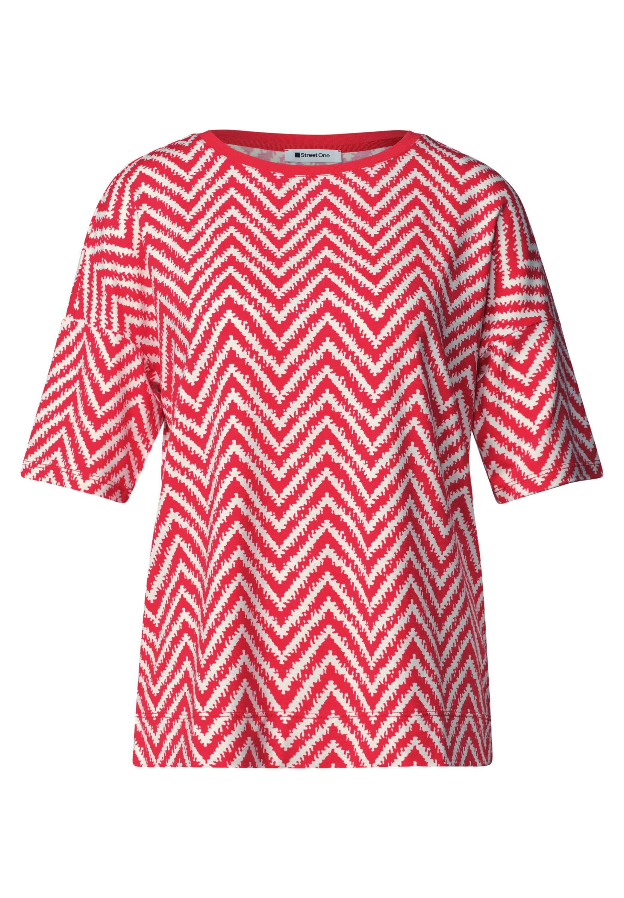 STREET ONE T-Shirt aus strecthigem Viskosematerial – Bild 4 von 5