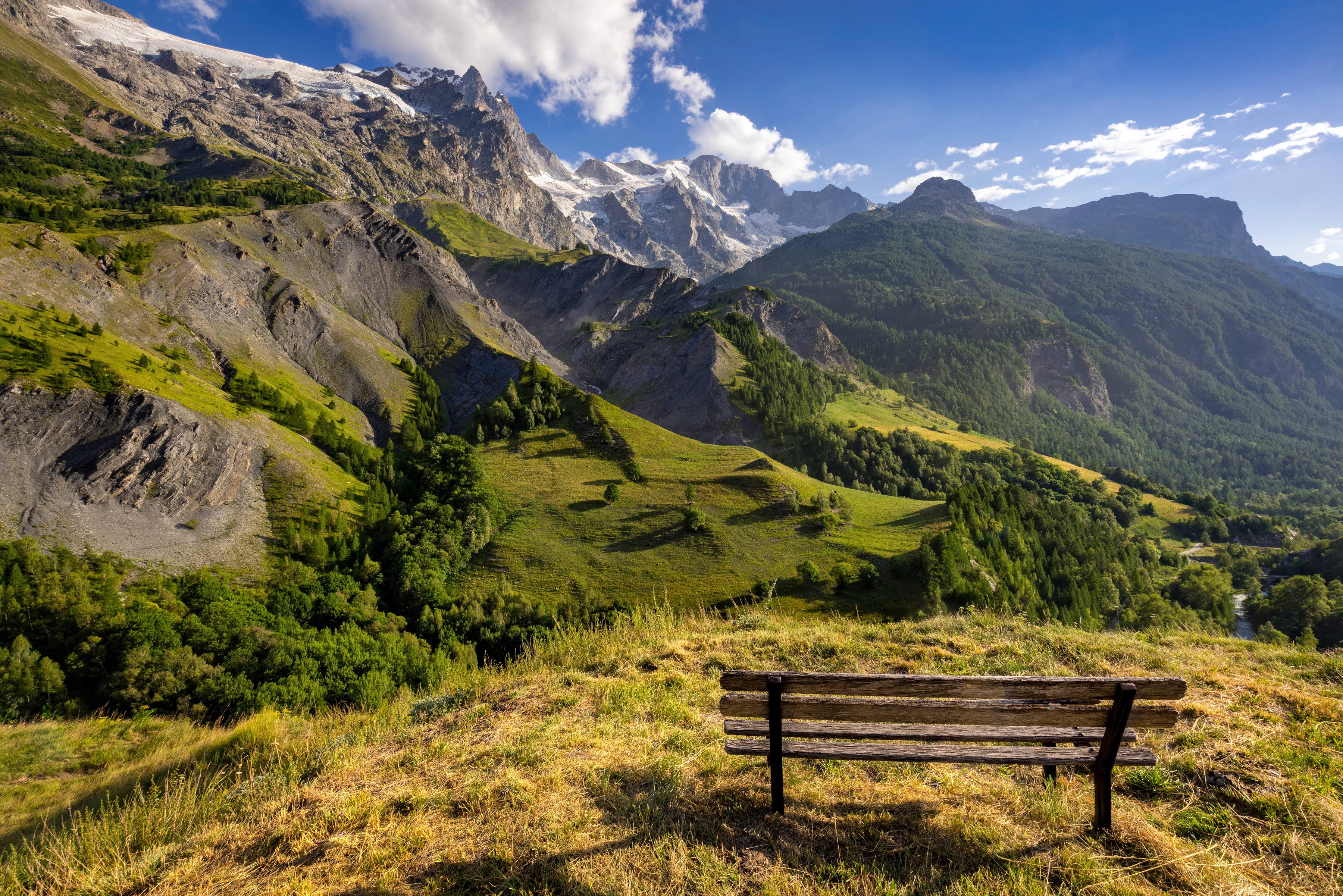 Papermoon Fototapete BERGE-NATUR LANDSCHAFT GEBIRGE ALPEN günstig online kaufen