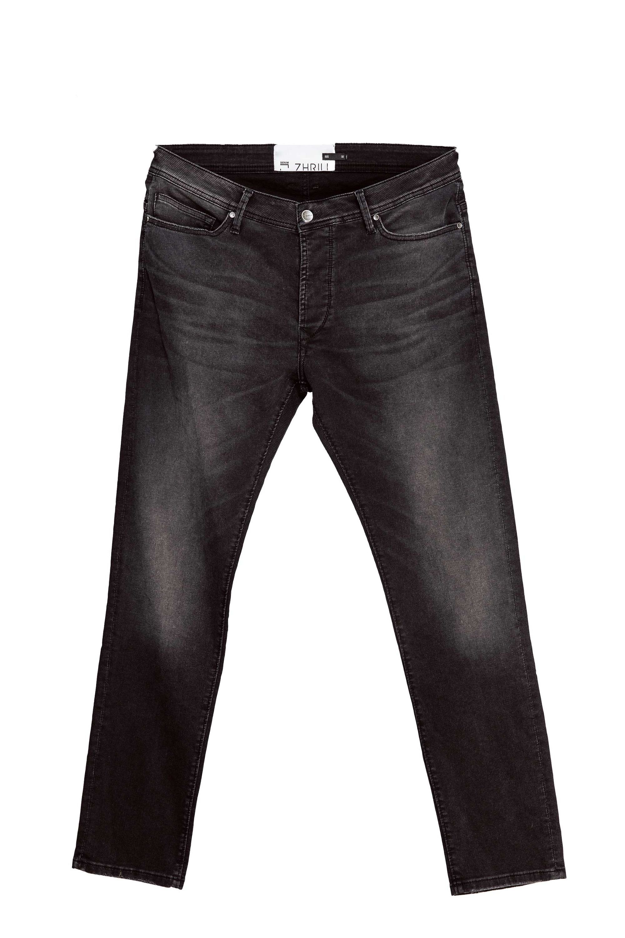 Zhrill 7/8-Jeans Jeans PETE Schwarz angenehmer Tragekomfort